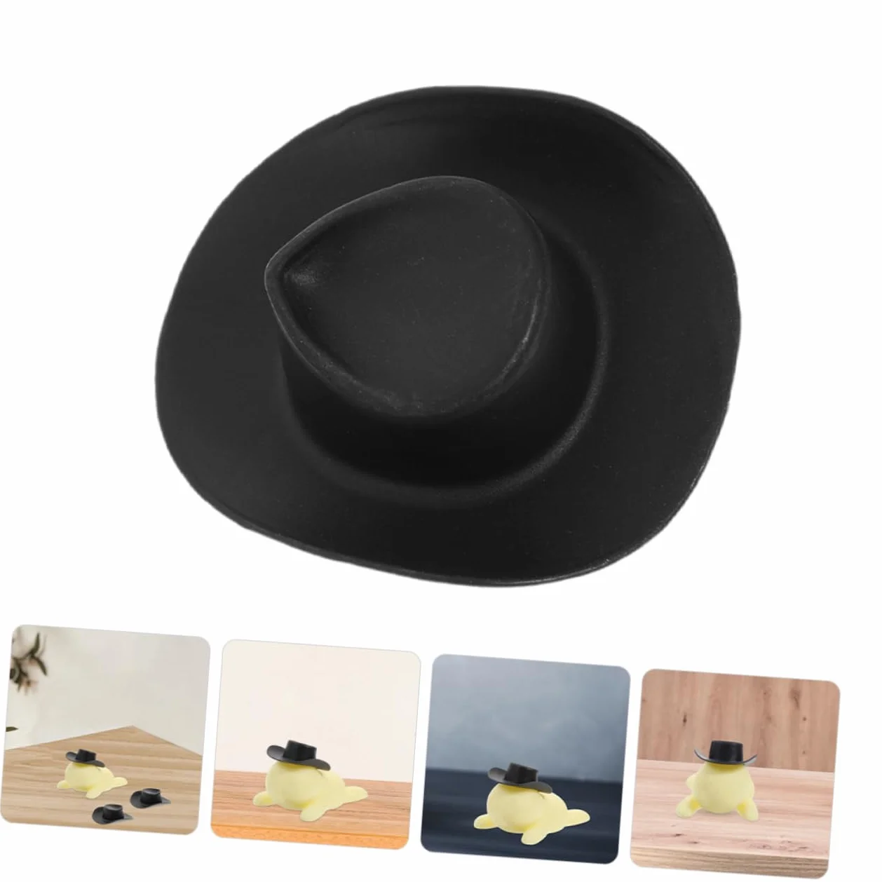 ibasenice 30pezzi Miniature Hats Decorativi Per e Te Per Decorazioni e Miniature Case