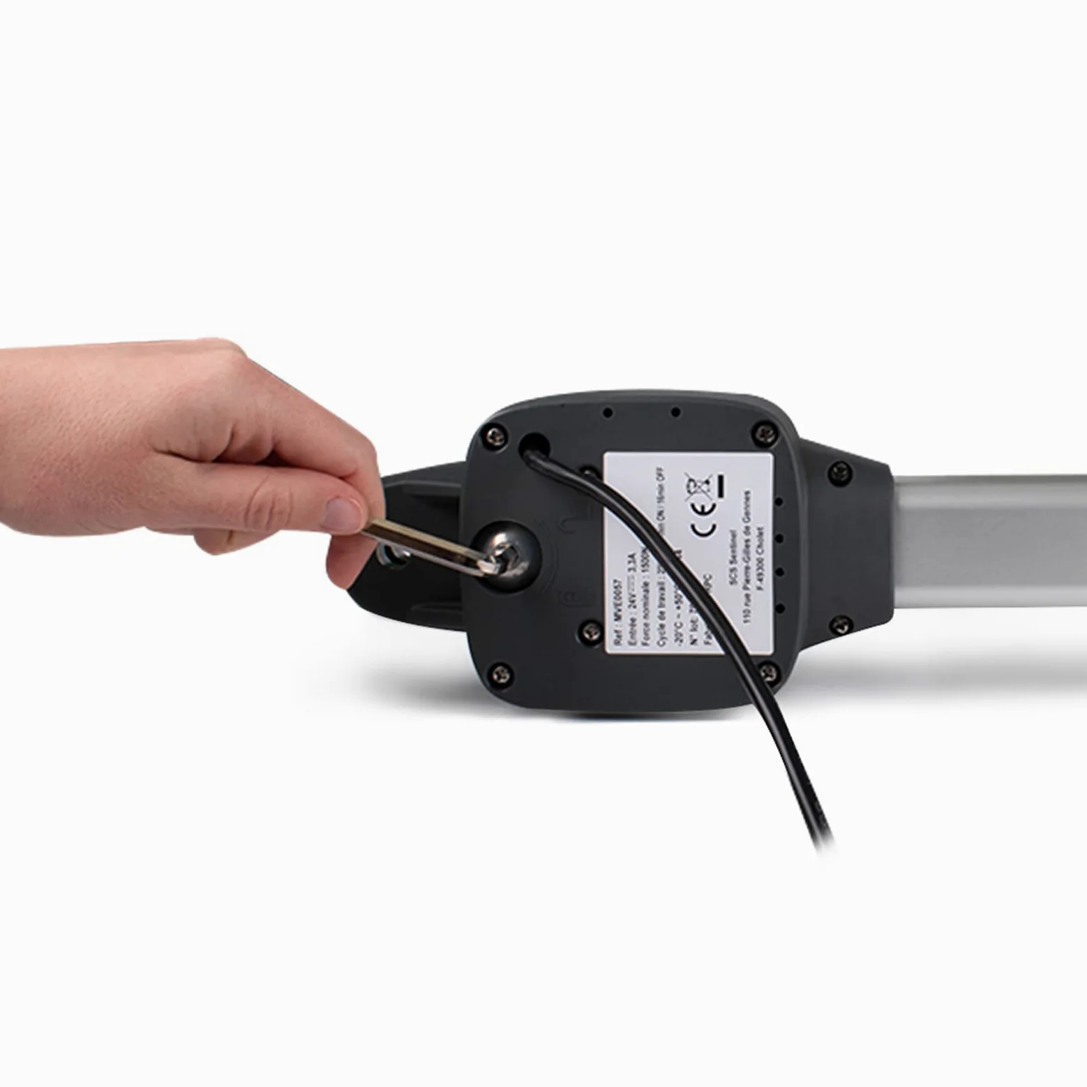 Motorisation 24V a vérins pour portail battant - OpenGate 1 - SCS SENTINEL