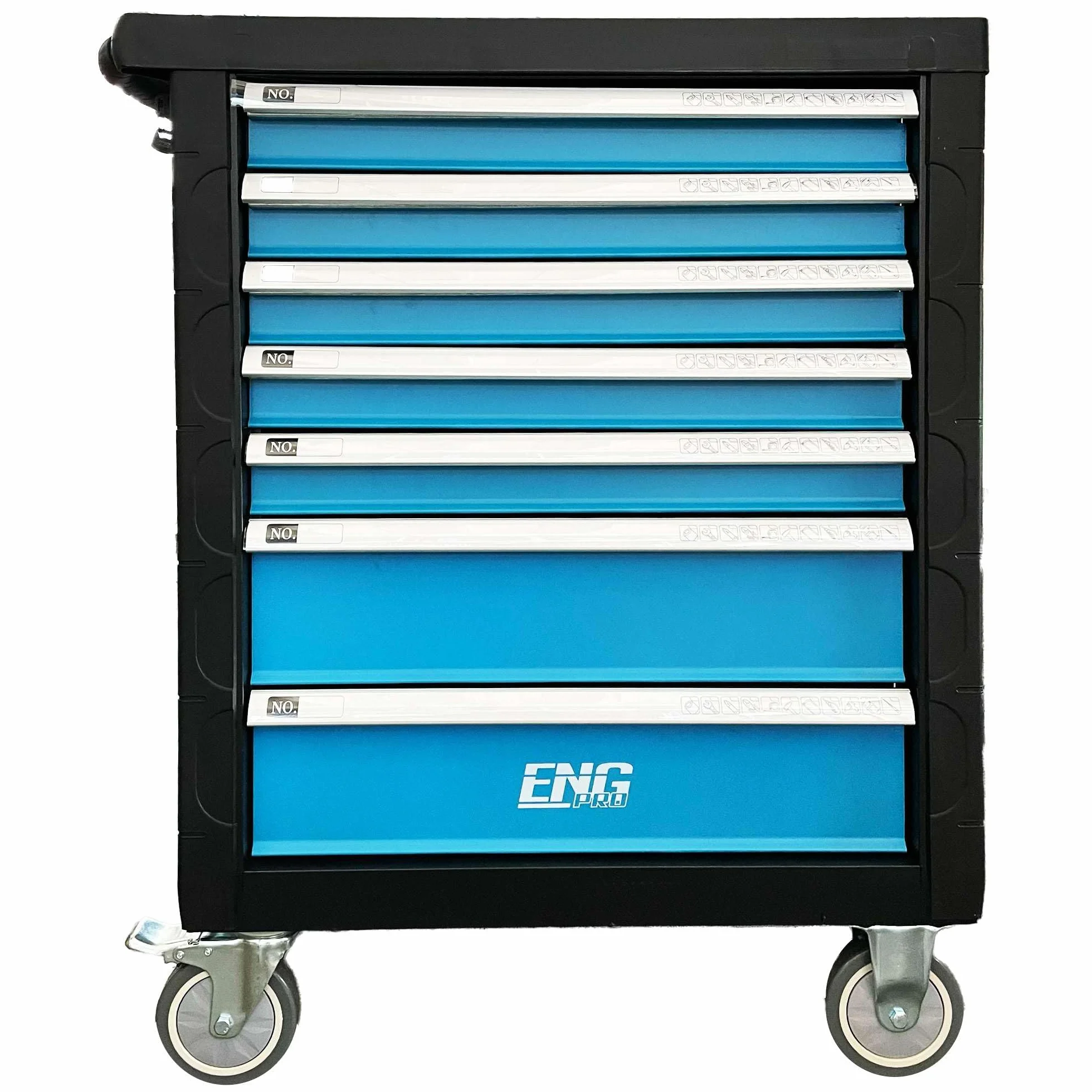 Carrello Porta Attrezzi 7 Cassetti 300 Utensili Cassettiera Professionale