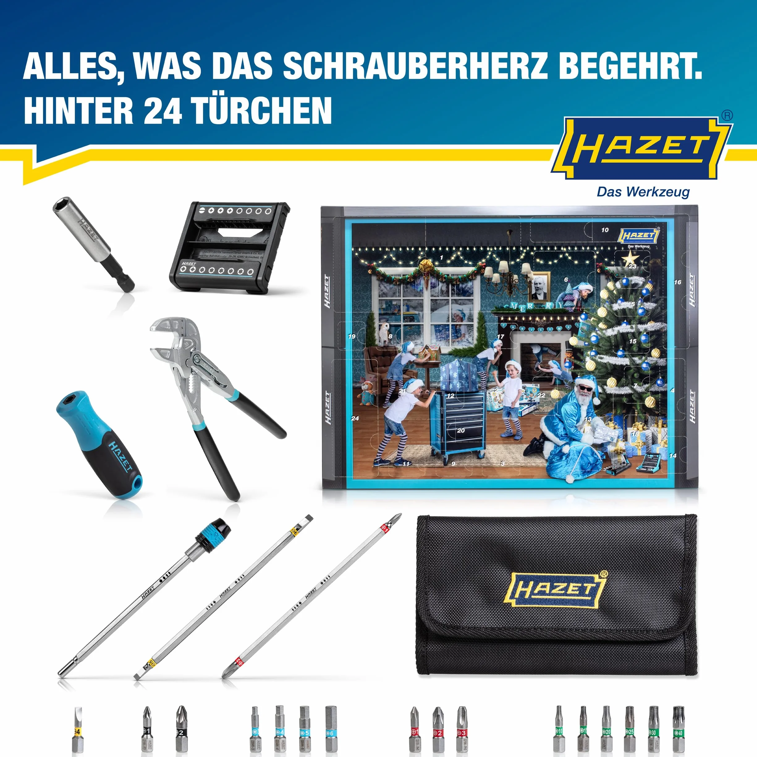 HAZET ADVENTSKALENDER24 Attrezzo