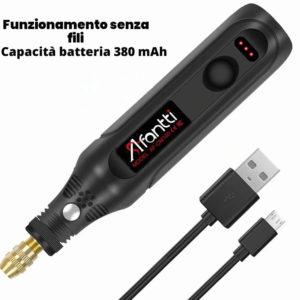 Mini Utensile Rotante Multifunzione Senza Fili 101 Accessori Smerigliatrice Levigatore