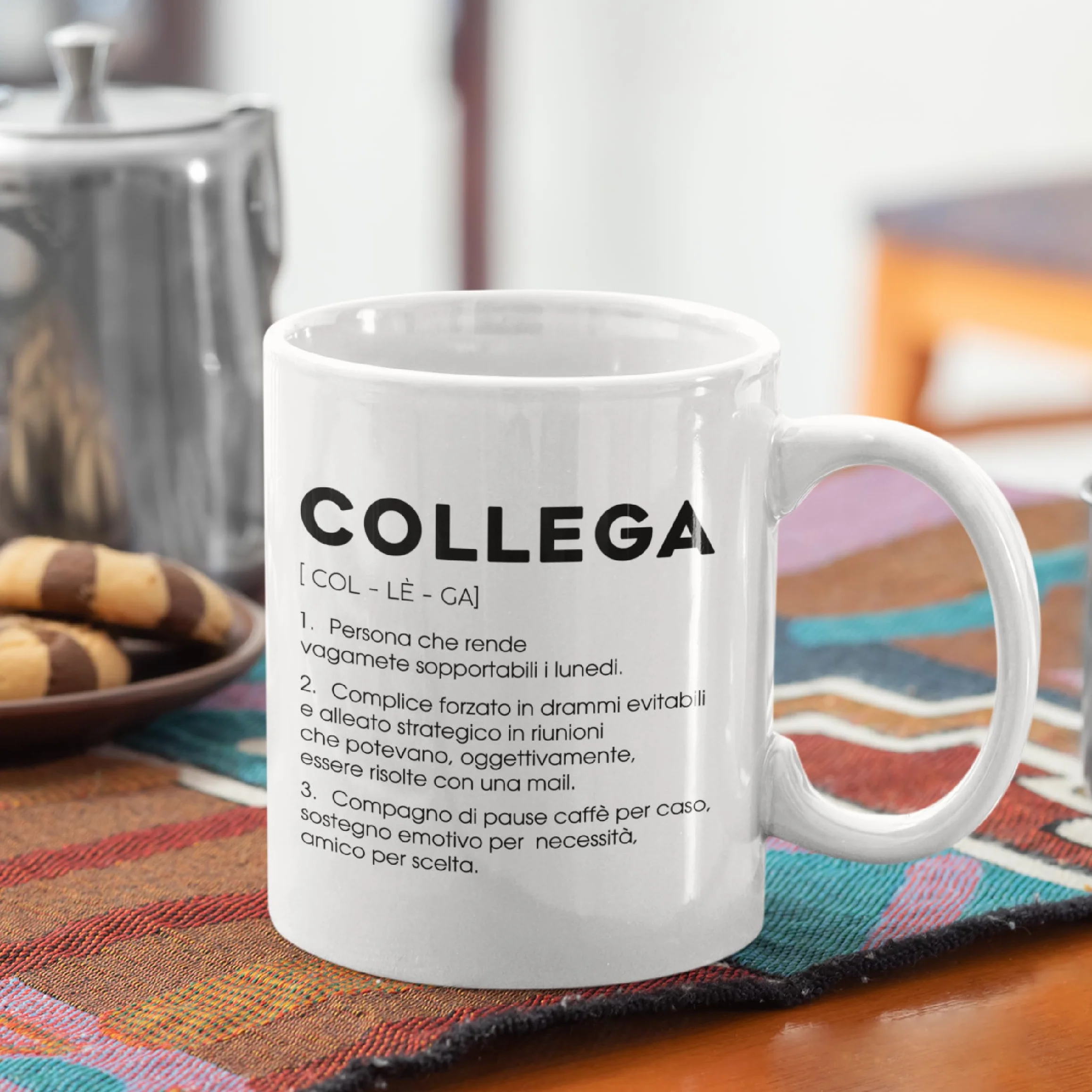 Gesar Tazza Mug Divertente Regalo Collega Uomo Donna Coffee Cup con Frasi Simpatiche