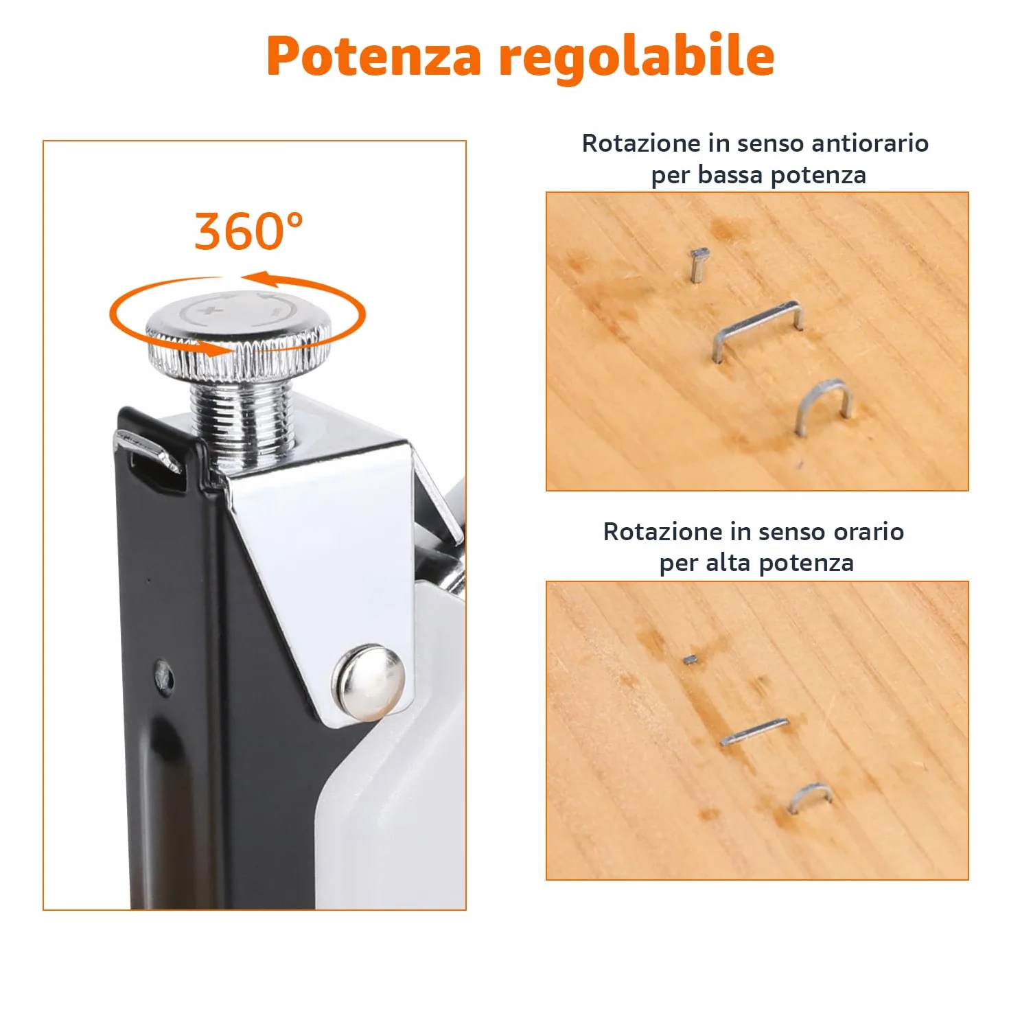 Amazon Basics Graffettatrice robusta, sparapunti 3 in 1 con 600 graffette, per tappezzeria, riparazioni domestiche, falegnameria, decorazioni e mobili, Grigia