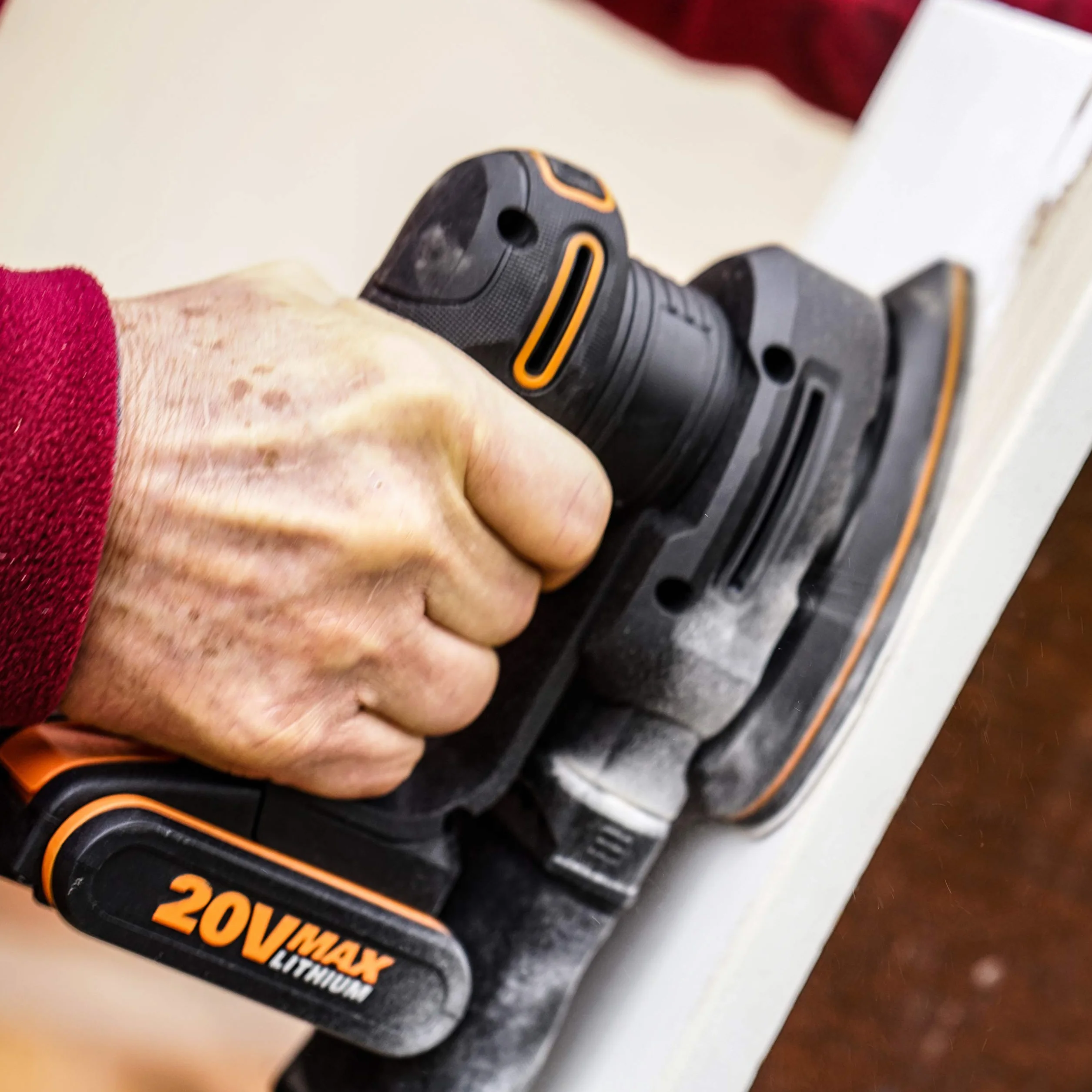 WORX WX822.9 Levigatrice di finitura 20V a batteria solo corpo macchina