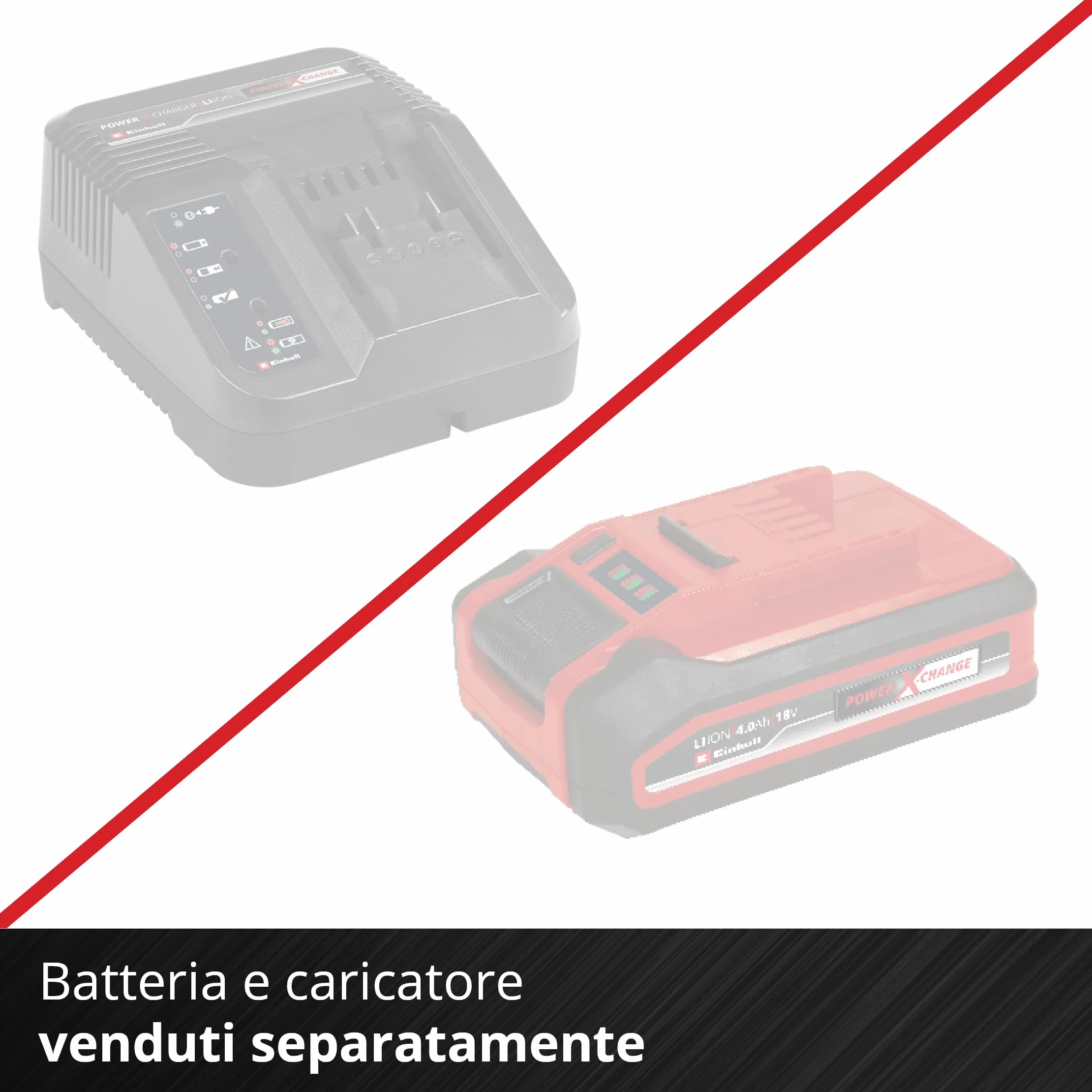 Einhell Smerigliatrice angolare a batteria TE-AG 18/115 Li-Solo Power X-Change (18 V, 115 mm diametro disco, 28 mm profondità taglio, soft start, senza disco, senza batteria)