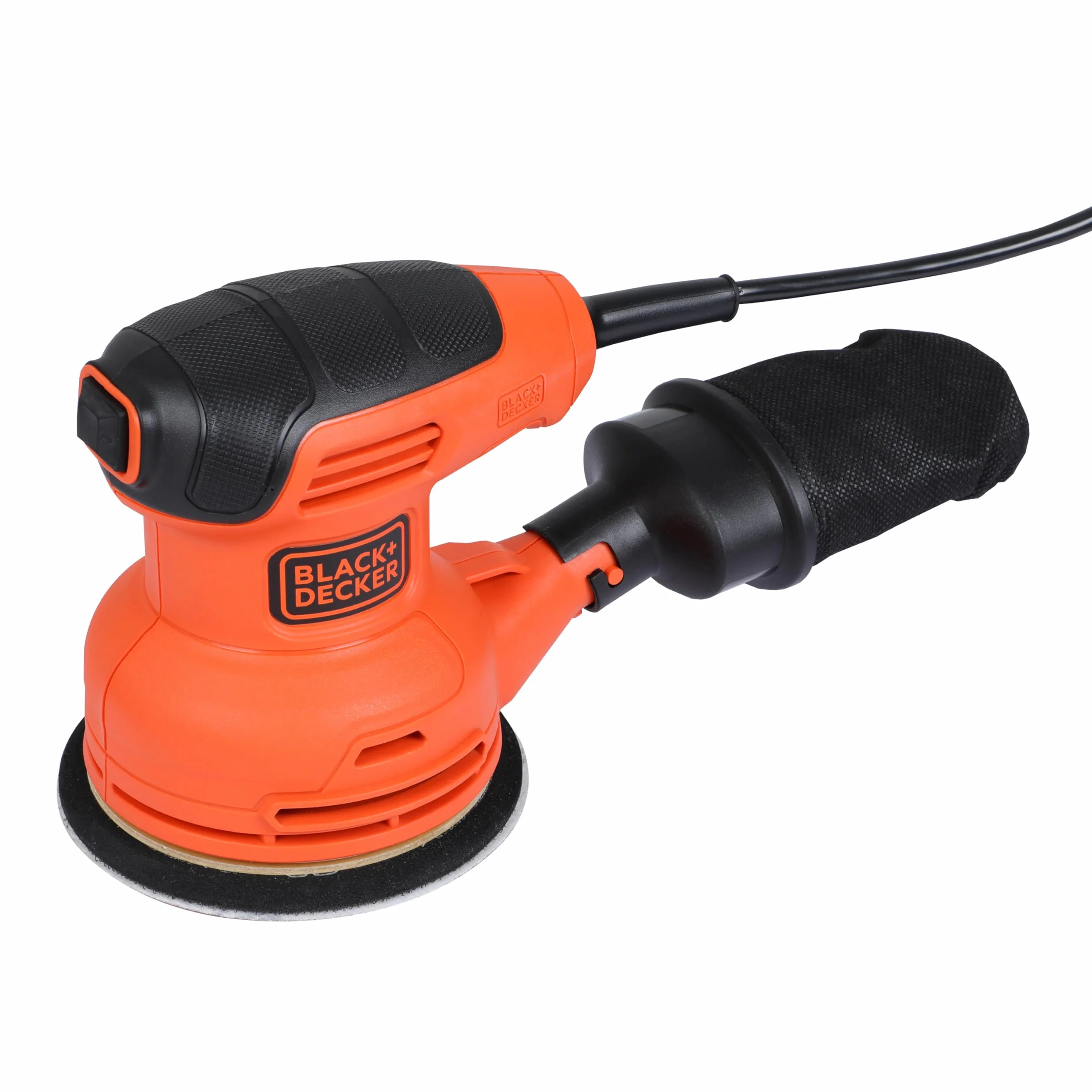BLACK+DECKER Levigatrice roto orbitale 230W BEW210-QS con sacchetto raccoglipolvere