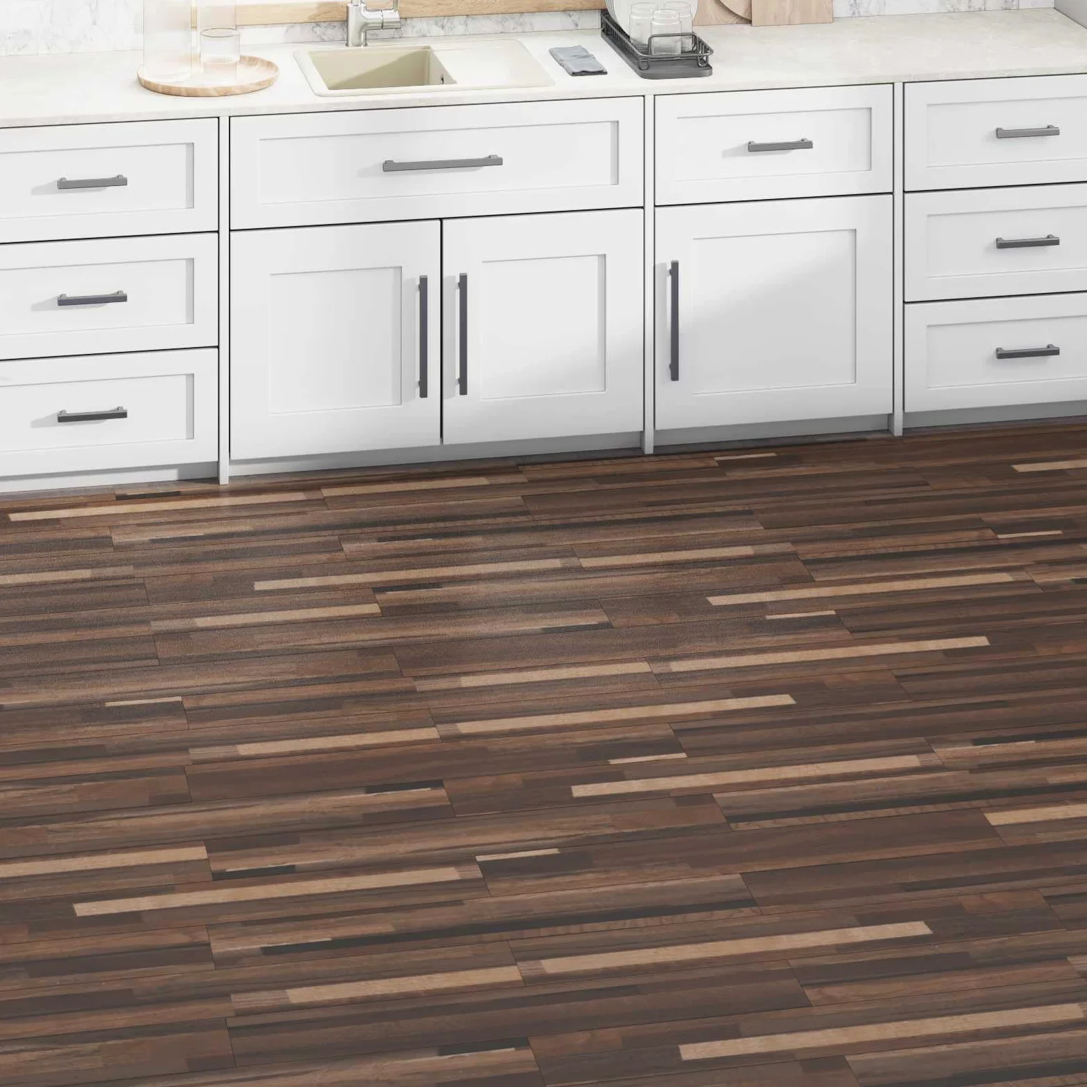 vidaXL Pavimenti 36 pz Strisce marroni 5,02 m² PVC, Pavimenti in laminato elegante a basso prezzo, soluzione per pavimenti interni leggera e autoadesiva