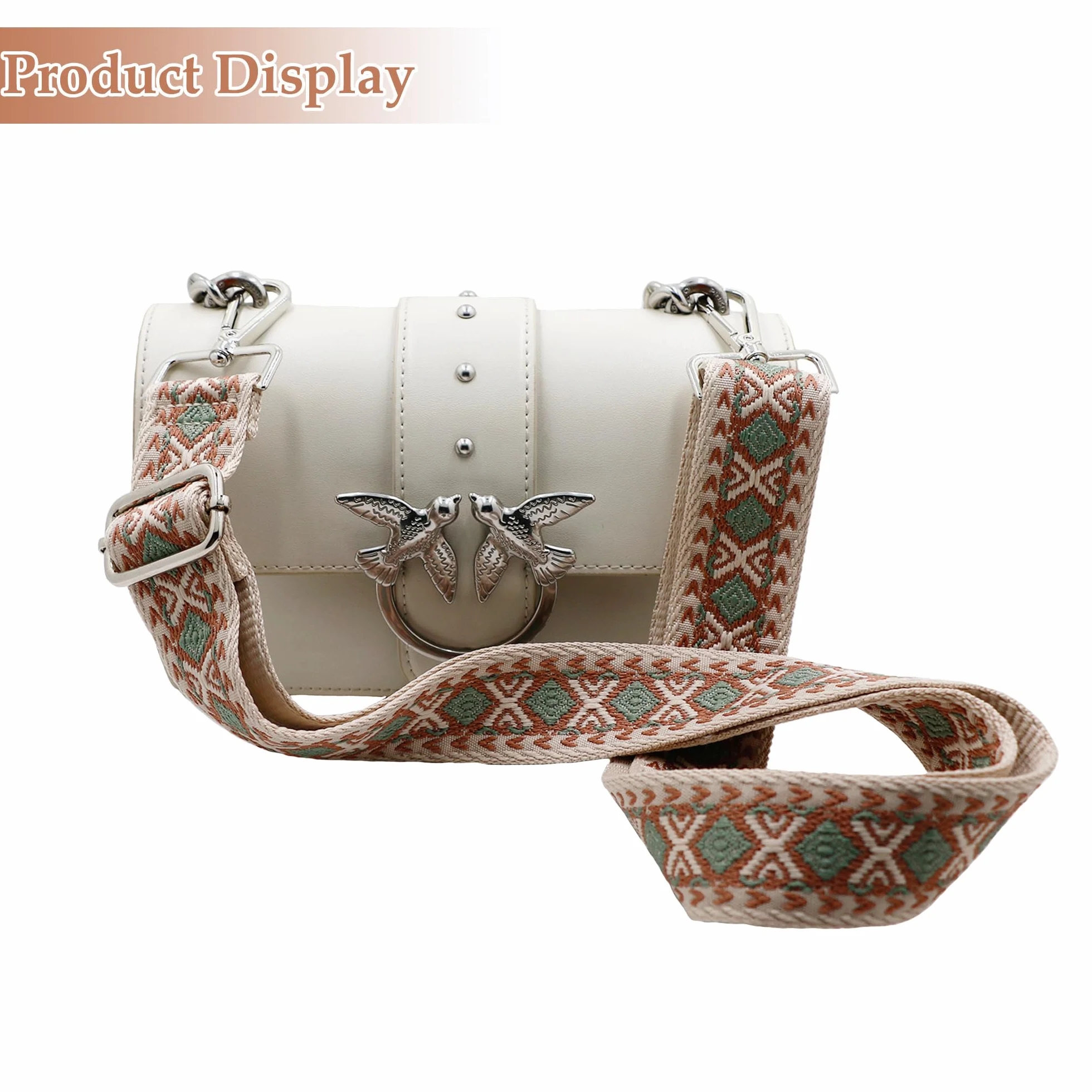 Tracolla per borsa regolabile in stile boho