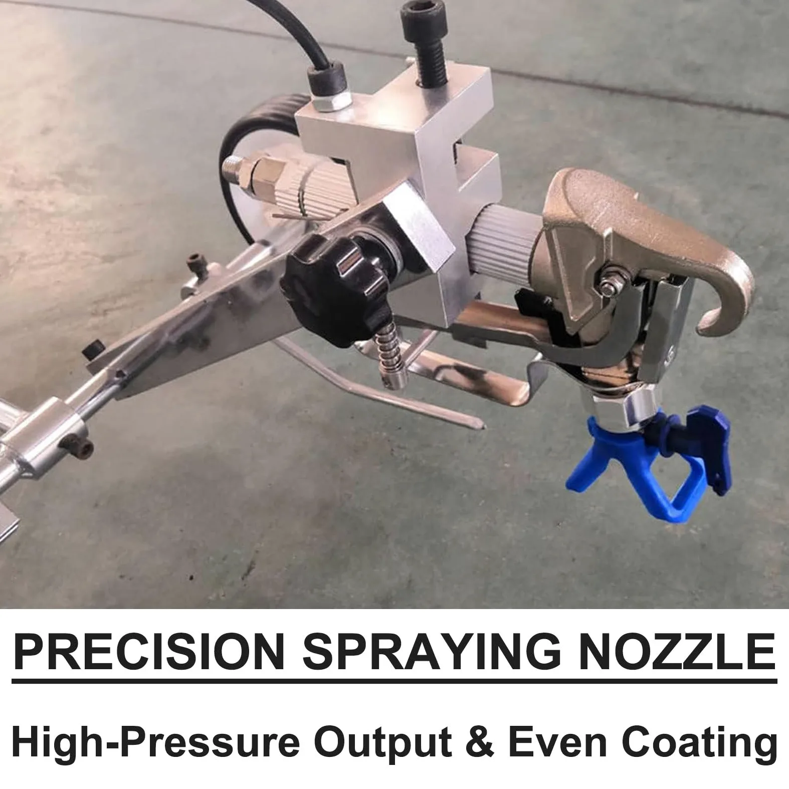Macchina per la marcatura stradale, efficiente, a pressione manuale, con vernice spray a freddo, per marcature accurate su strade e piste d'erba, marcatore di linee di trasferimento delle ruote