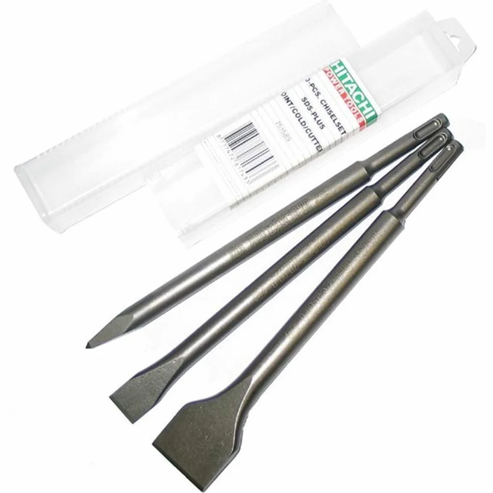 Hitachi - 751589 - Set SDS- scalpello 20 / 40mm x 250mm