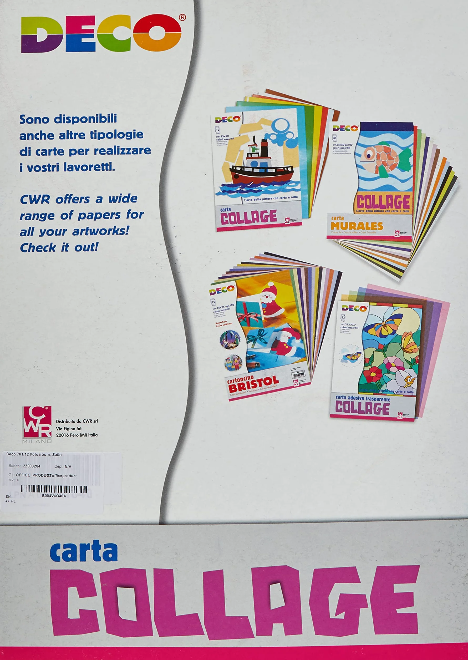 Deco 701/12 Album Carta Rasata