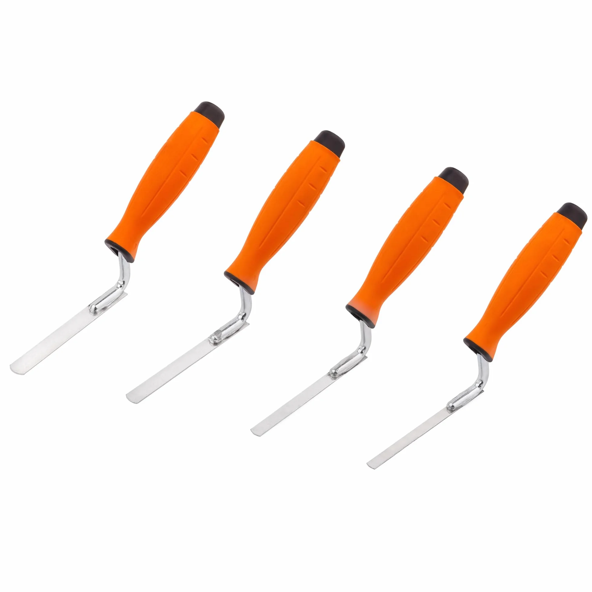 Mivos Cazzuola per Fughe e Mattoni, 8 mm/Cazzuola per Stuccatura con Lama Flessibile in Acciaio Inox/Spatola per Fughe con Impugnatura Antiscivolo/Prodotto in UE