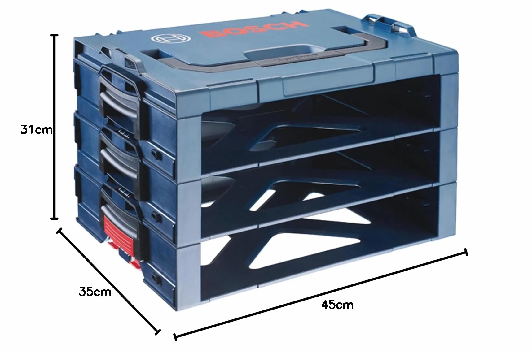 Bosch Professional i-boxx 1600 A001SF półka 3 sztuki