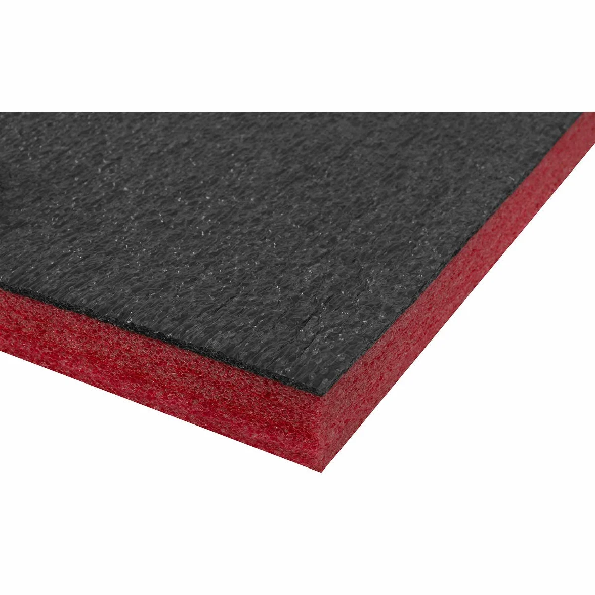 Sealey SF30R Shadow Foam Easy Peel - Schiuma portautensili, 1200 x 550 x 30 mm, Colore: Rosso/Nero