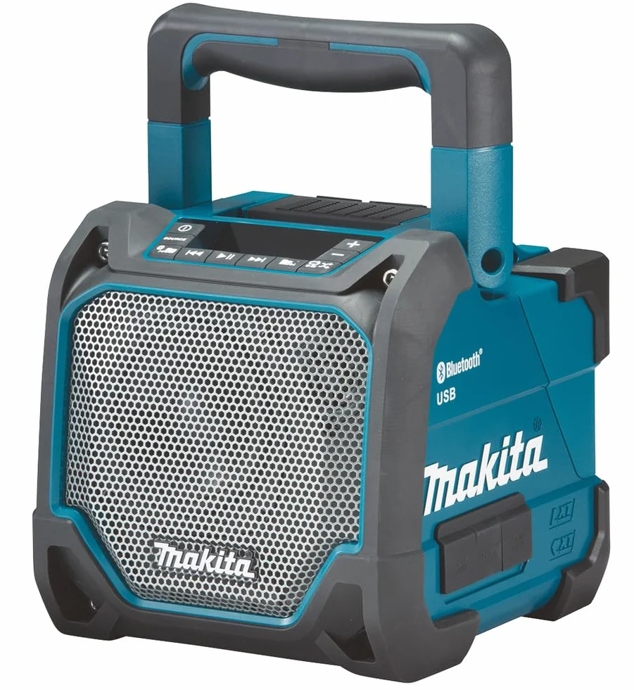 Makita Speaker Portatile da Cantiere Bluetooth e USB DMR202