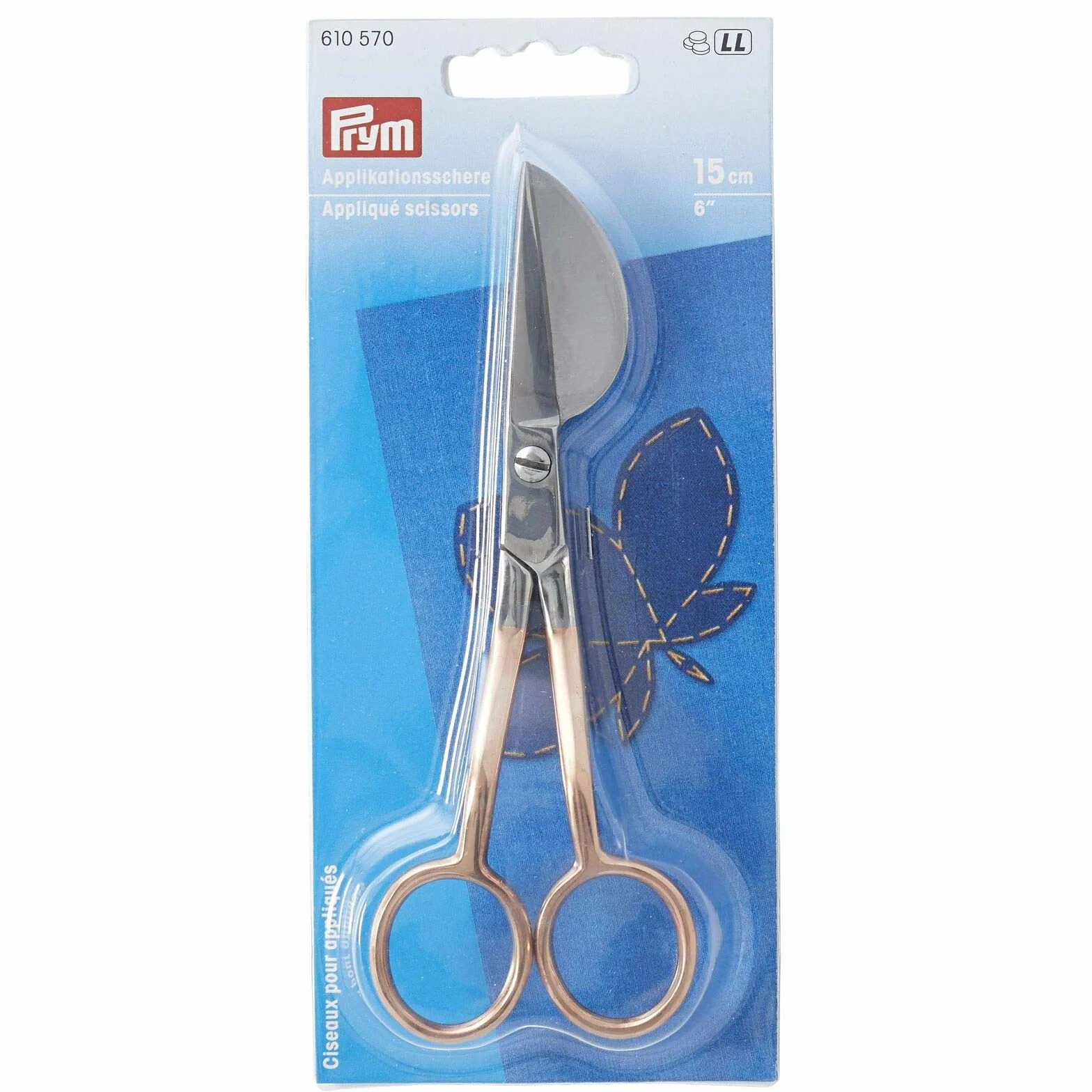 Prym - Prym Rose Gold (15 cm) Scissori Appliqué - 1 pezzo