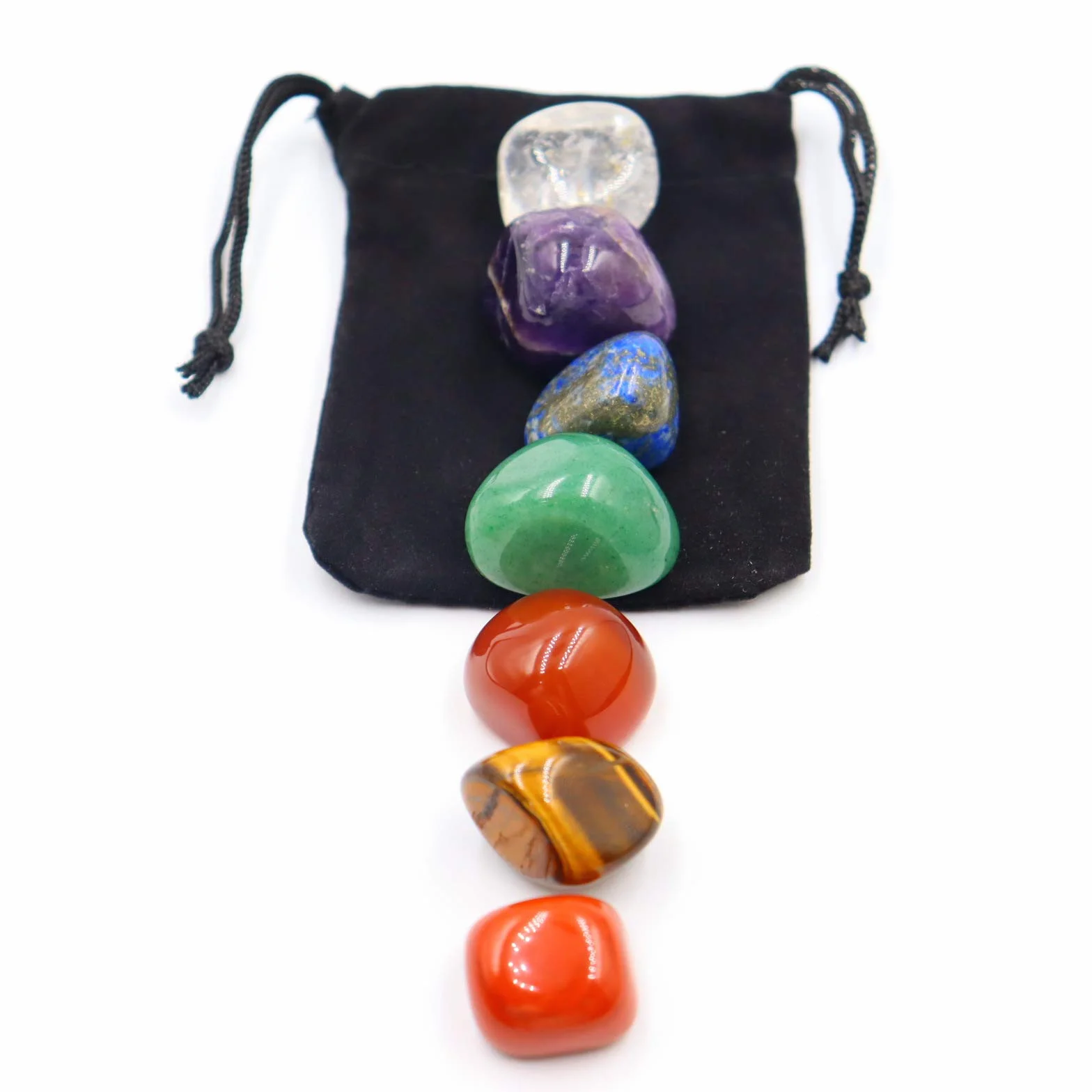 Pietra dei Chakra, Cristallo Curativo di Meditazione Reiki (7 set)