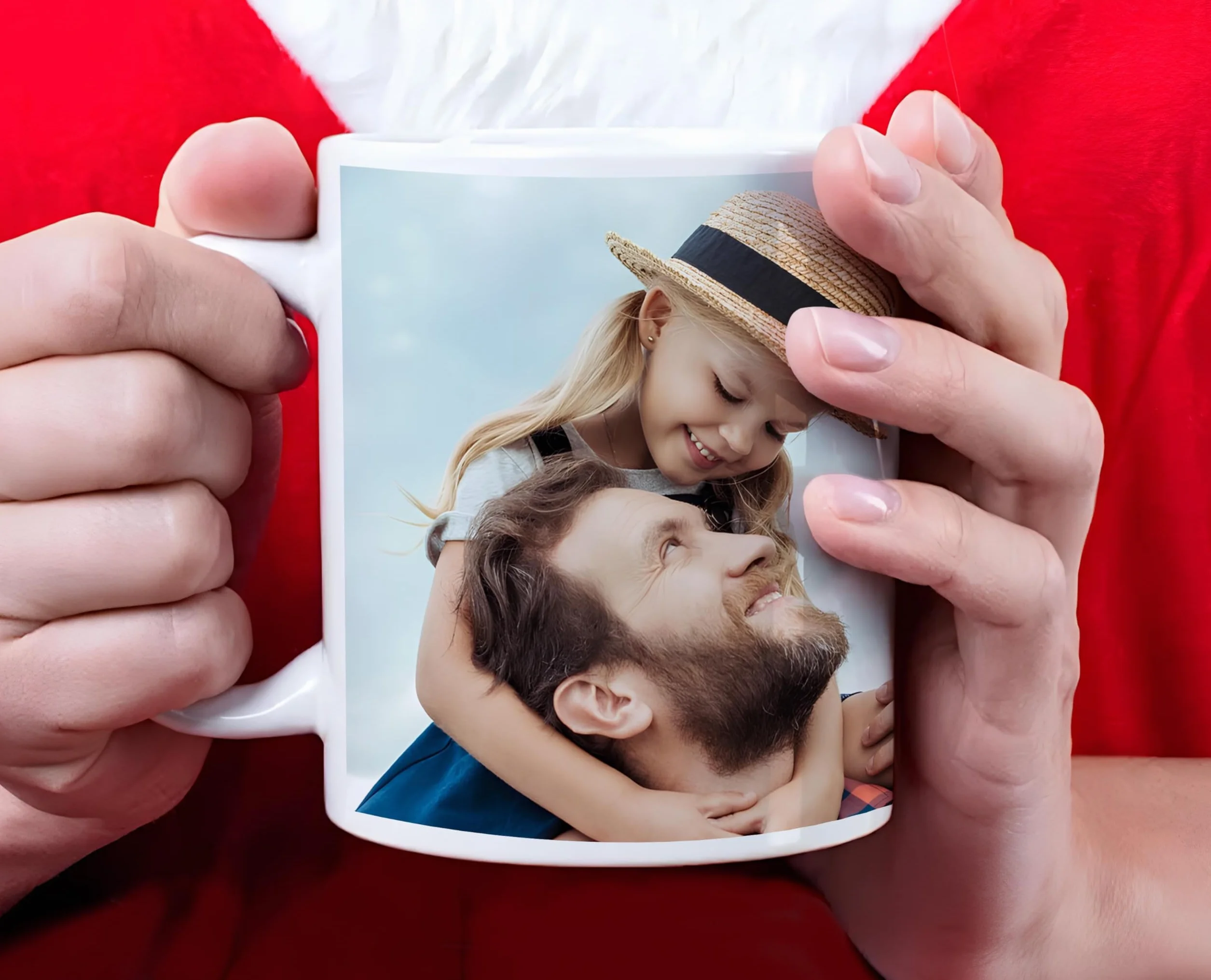 Tazza Personalizzata con Foto e Testo - Regalo Originale per Festa del Papà, Compleanno - Stampa che Non Sbiadisce - Adatta per Microonde e Lavastoviglie