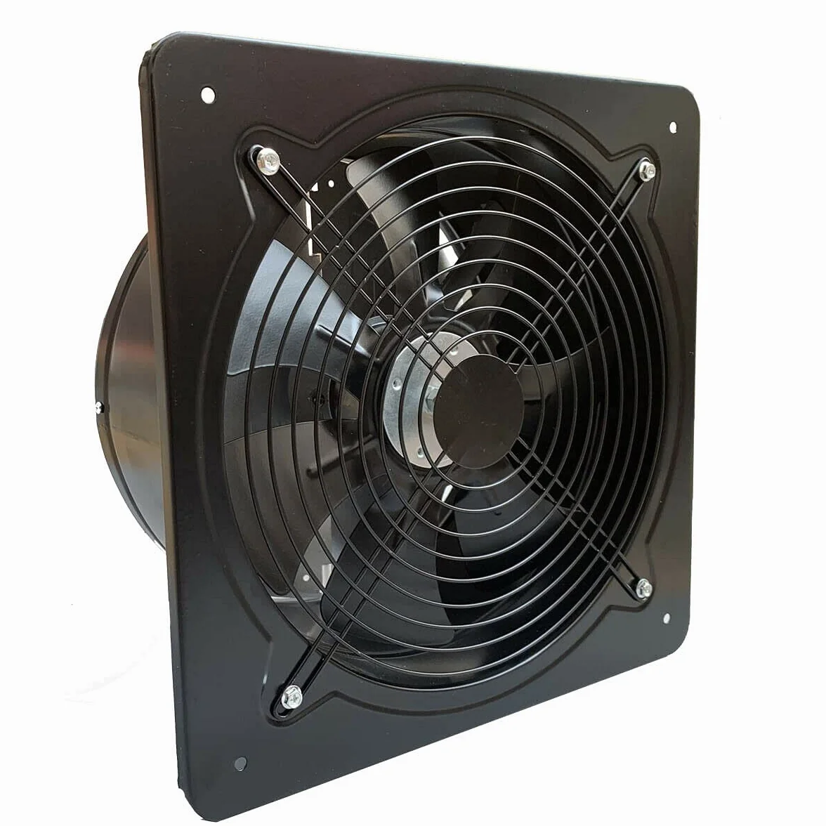 Ventola Aspirazione da 300 mm, Estrattore Aria Ventola per Termosifoni Booster Ventilazione e Scappamento, Parete Termosifone Aspiratore per Cucina Bagno Tenda da Crescita Uso Domestico