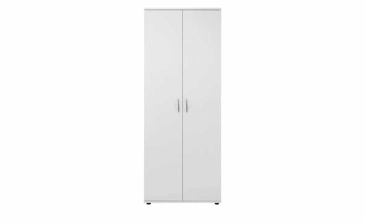AVANTI TRENDSTORE - Talento - Scarpiera in legno laminato con 2 ante a battente e 5 ripiani interni, disponibile in 2 colorazioni diverse. Dimensioni LAP 70x176x34 cm (Bianco)
