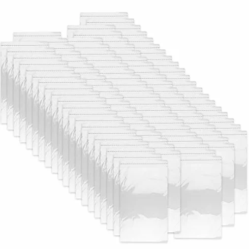 Ideen mit Herz 100 buste di cellophane autoadesive con chiusura a scatto, sacchetti di plastica, sacchetti di cellophane (40 x 25 cm)