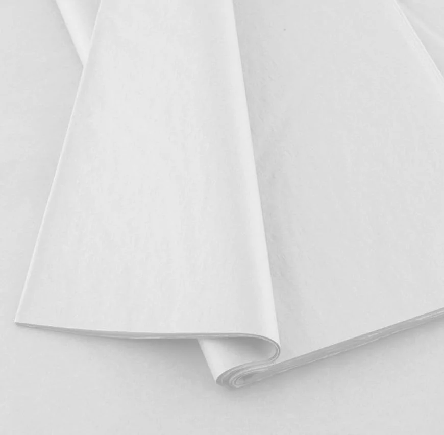GOOD STUFF Confezione da 10 Fogli di Carta Velina Bianca - Dimensioni 66 cm x 50,8 cm - Perfetta per Confezioni Regalo, Fai-da-Te e Artigianato (Bianco)