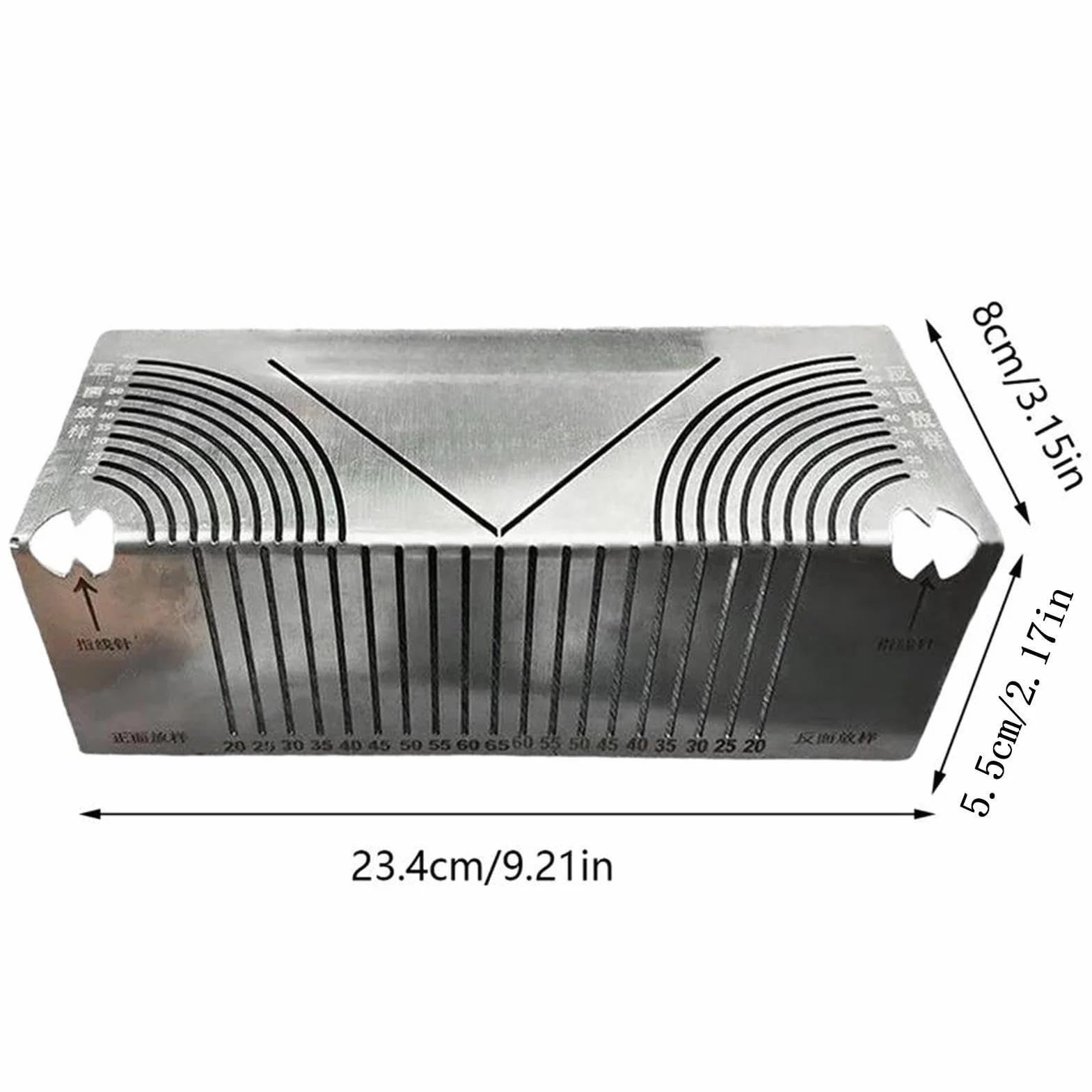 Square Tube Bending, Arc Scriber Tool, Metal Scriber Tool, Tube Marking Tool, Multi-Functional Scribe for Square Tube Bend Marking, Ideal for Craftsmen and Engineers Bending and Metal Marking