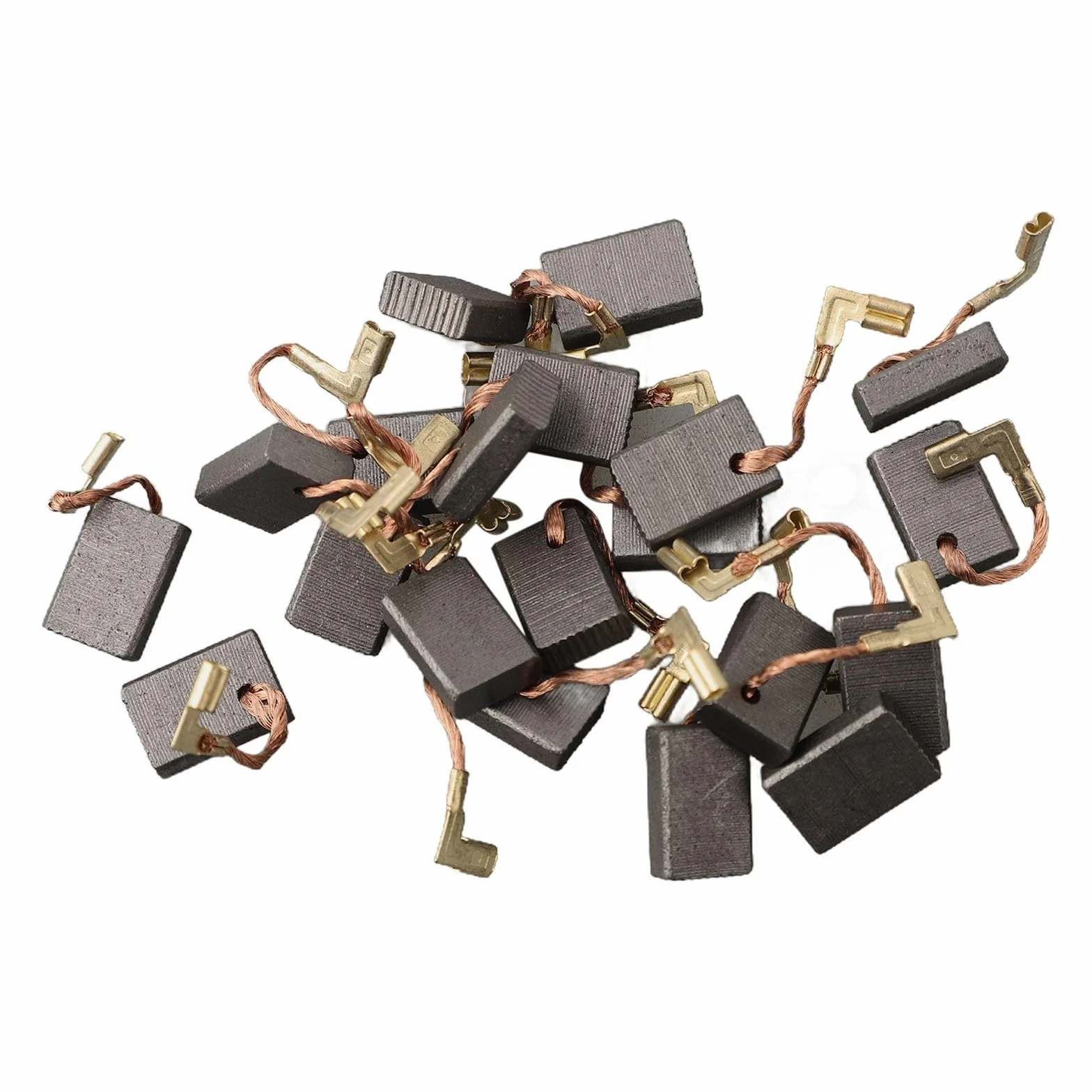 Spazzole di carbone motore CB325 per smerigliatrice angolare Makita 9554NB e 9557NB – 5 x 11 x 16 mm, set di spazzole di ricambio, struttura in carbonio e metallo, a bassa scintilla,