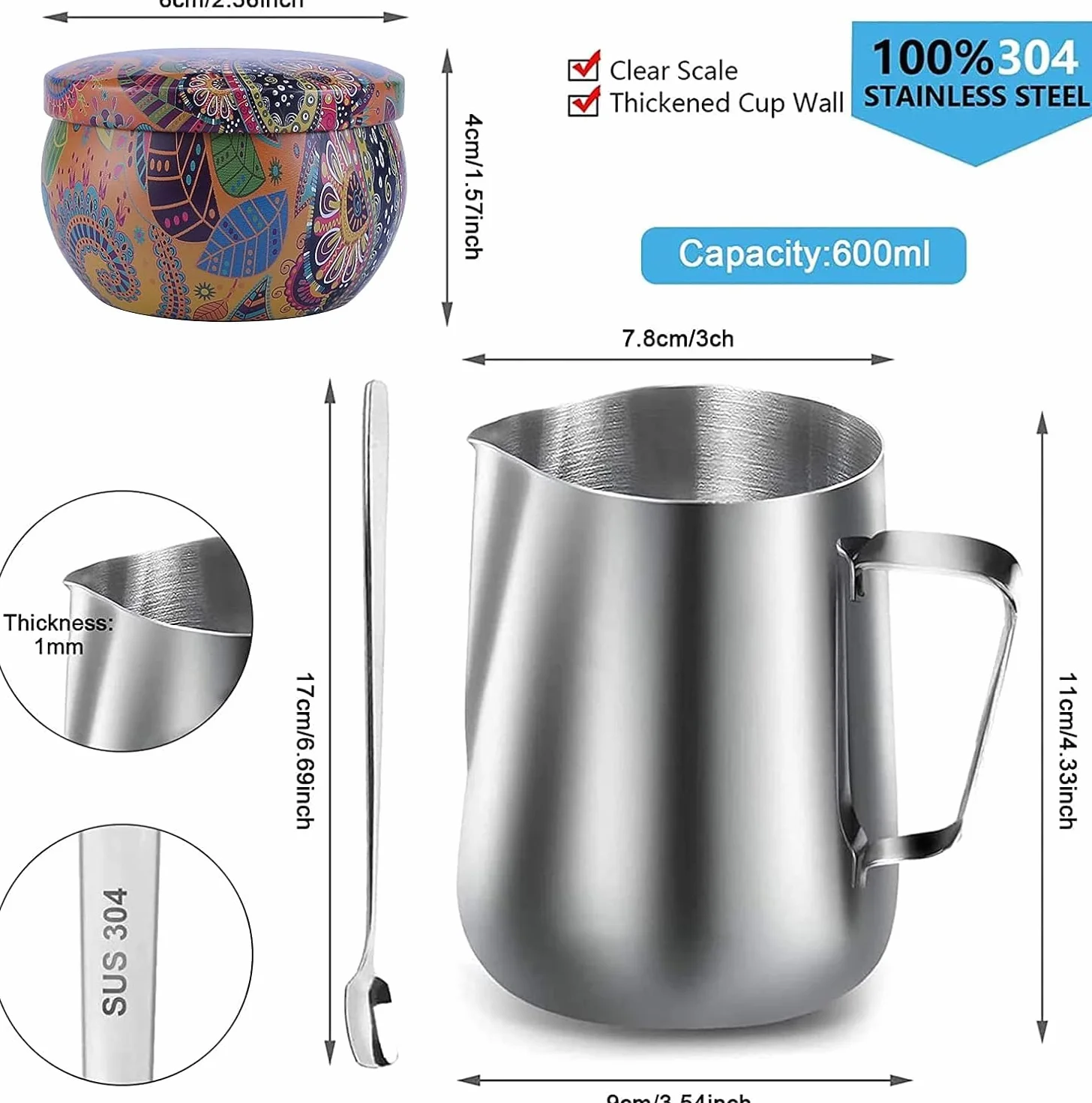 Giftpot Kit per Fabbricazione Candele, DIY Set Regalo 480g fiocchi cera d'api,8 Crogiolo,4 Oli Essenziali,50 Stoppini,2 stampi per candele, per Principianti