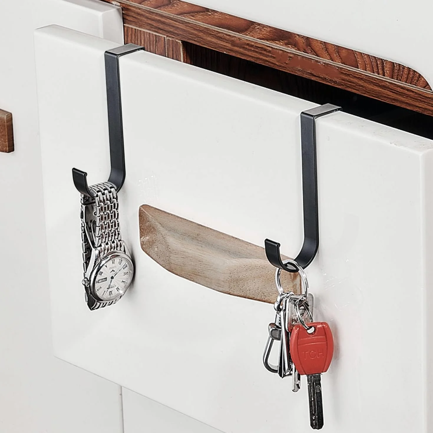Faittoo Ganci per Termoarredo Bagno 4 Pezzi in Alluminio Adesivi