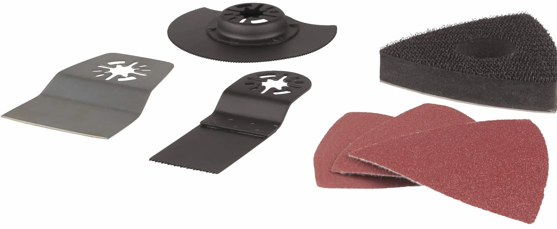 FERM Utensile Multifunzione a Batteria 12V 1.5Ah 8 Accessori Custodia Velocità variabile