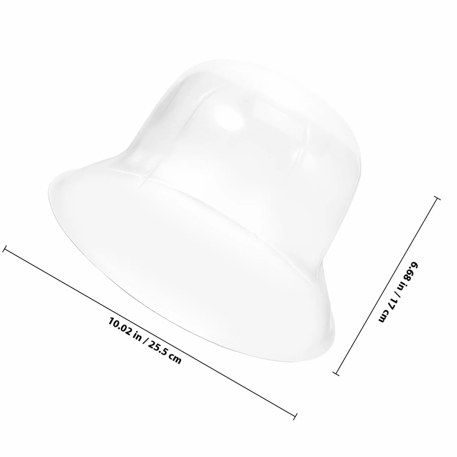 10 Pezzi Supporto per Cappelli in Plastica Pvc, Porta Cappello Interno Comodo per Organizzazione e Conservazione, per Cappelli da Pescatore e Cappellini, Set