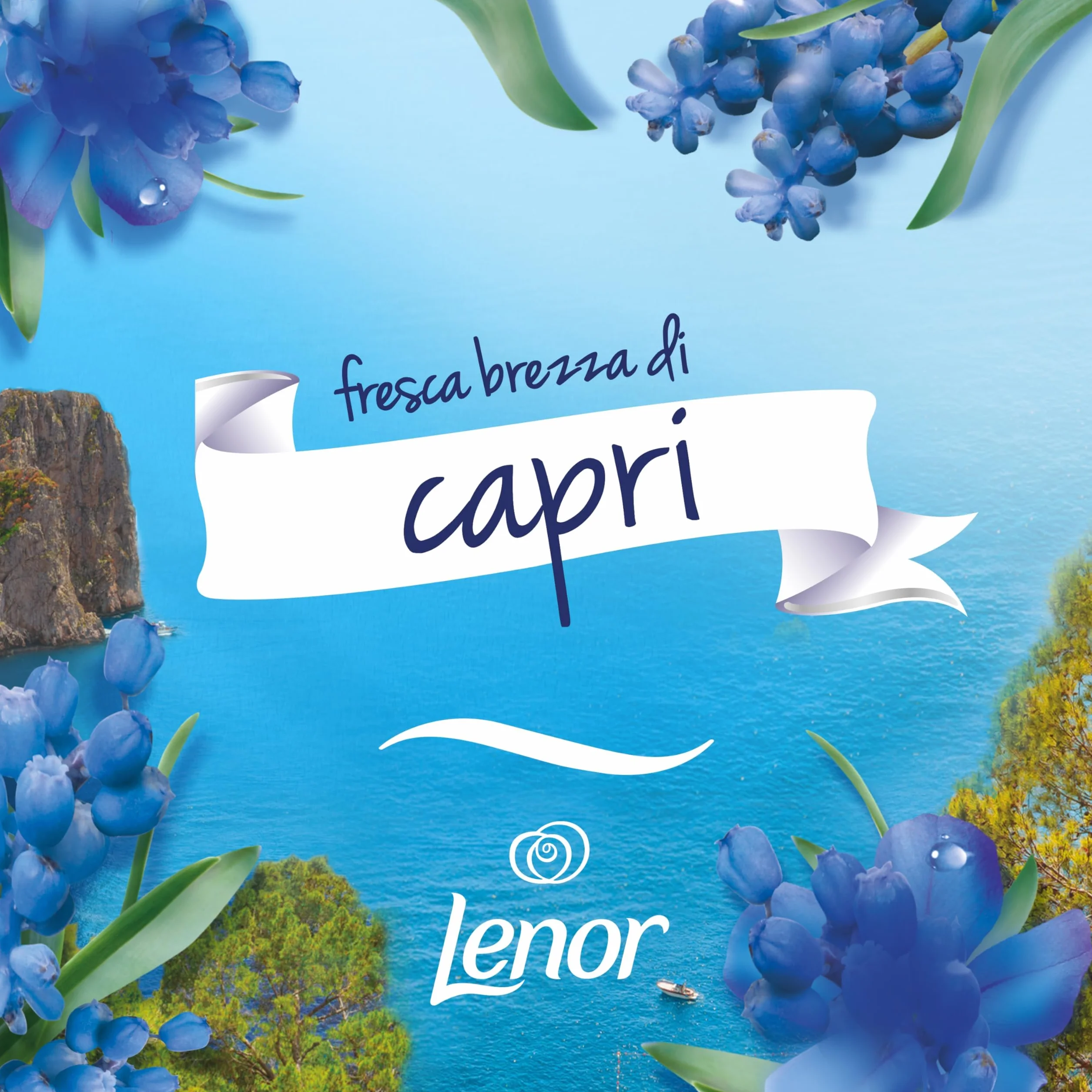Ambi Pur Bagno Profumatore Per Ambienti, 8 Profumatori Bagno, Fragranza Brezza di Capri, Diffusore Ambiente Con Tecnologia Elimina Odori, Durata Fino a 50 Giorni Per Profumatore