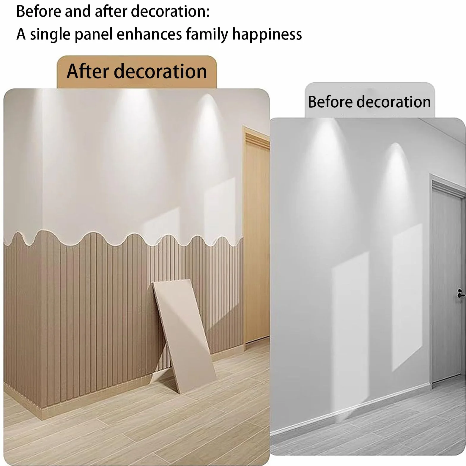 Generico Pannelli Murali Autoadesivi 3D in Feltro, Cuscini Murali Anticollisione Imbottiti in Schiuma, Cuscini Murali per Decorazioni Murali A Scuola, Casa e Ufficio,Beige,80x240cm
