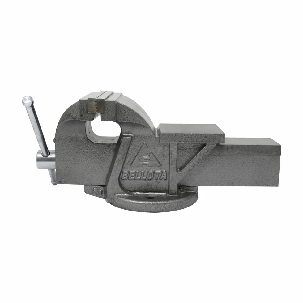 Bellota 6710-125 - Morsa da Banco da Lavoro 125 mm - Attrezzo di Serraggio per Officina - In Ghisa
