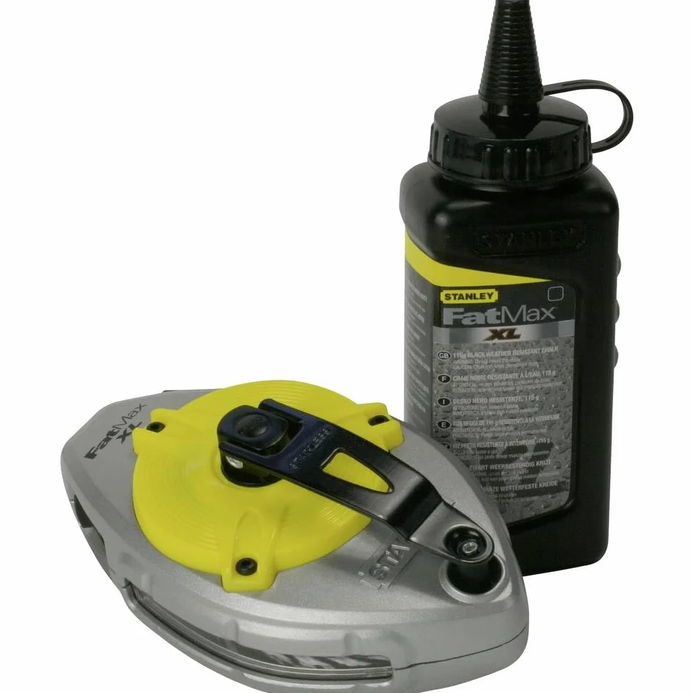 STANLEY FATMAX 0-47-488 kit tracciatore + flacone polvere nera.