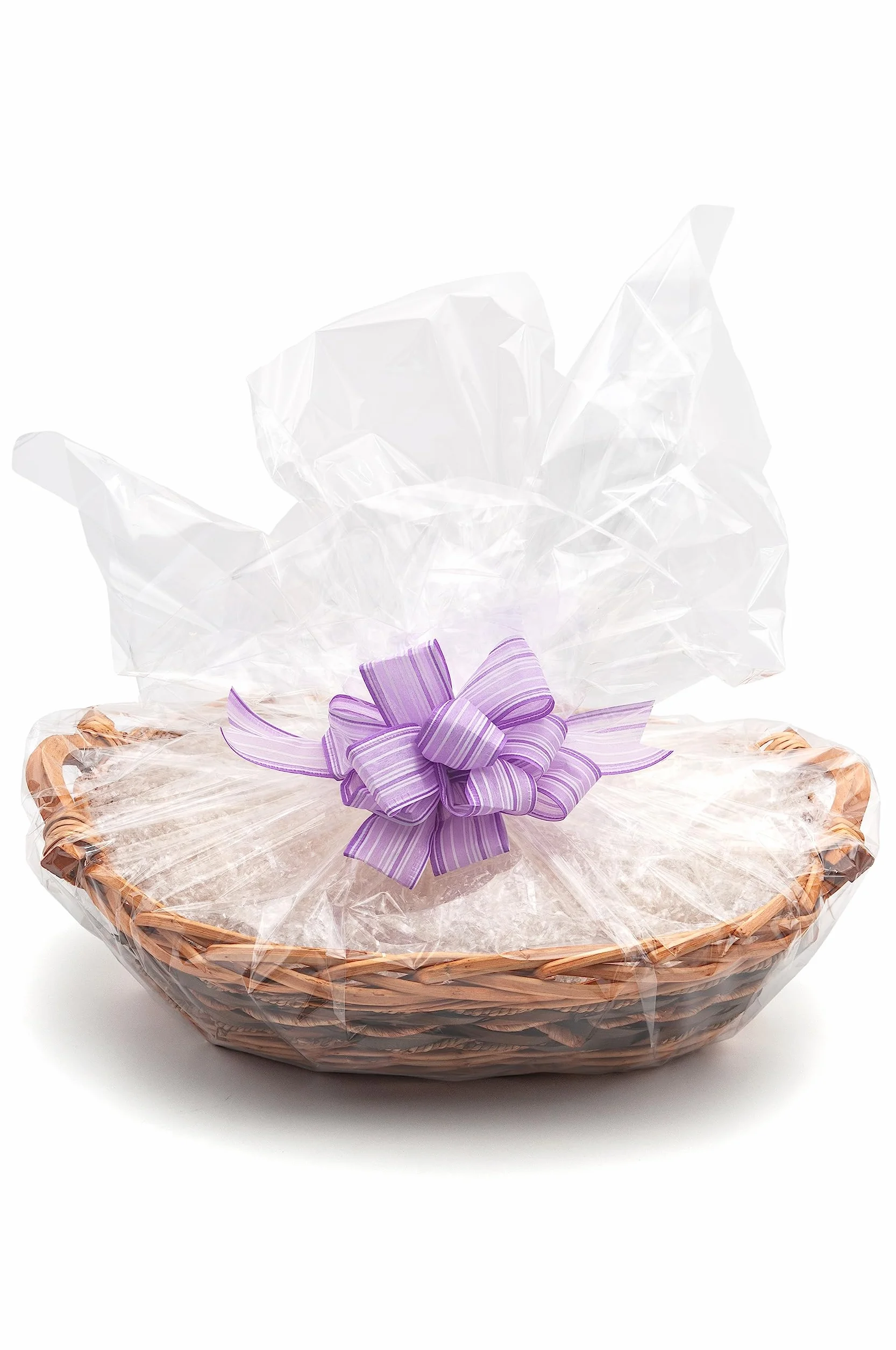 Fogli Cellophane Trasparenti per Confezioni 100x130 cm, 25 pz, carta trasparente per cesti regalo