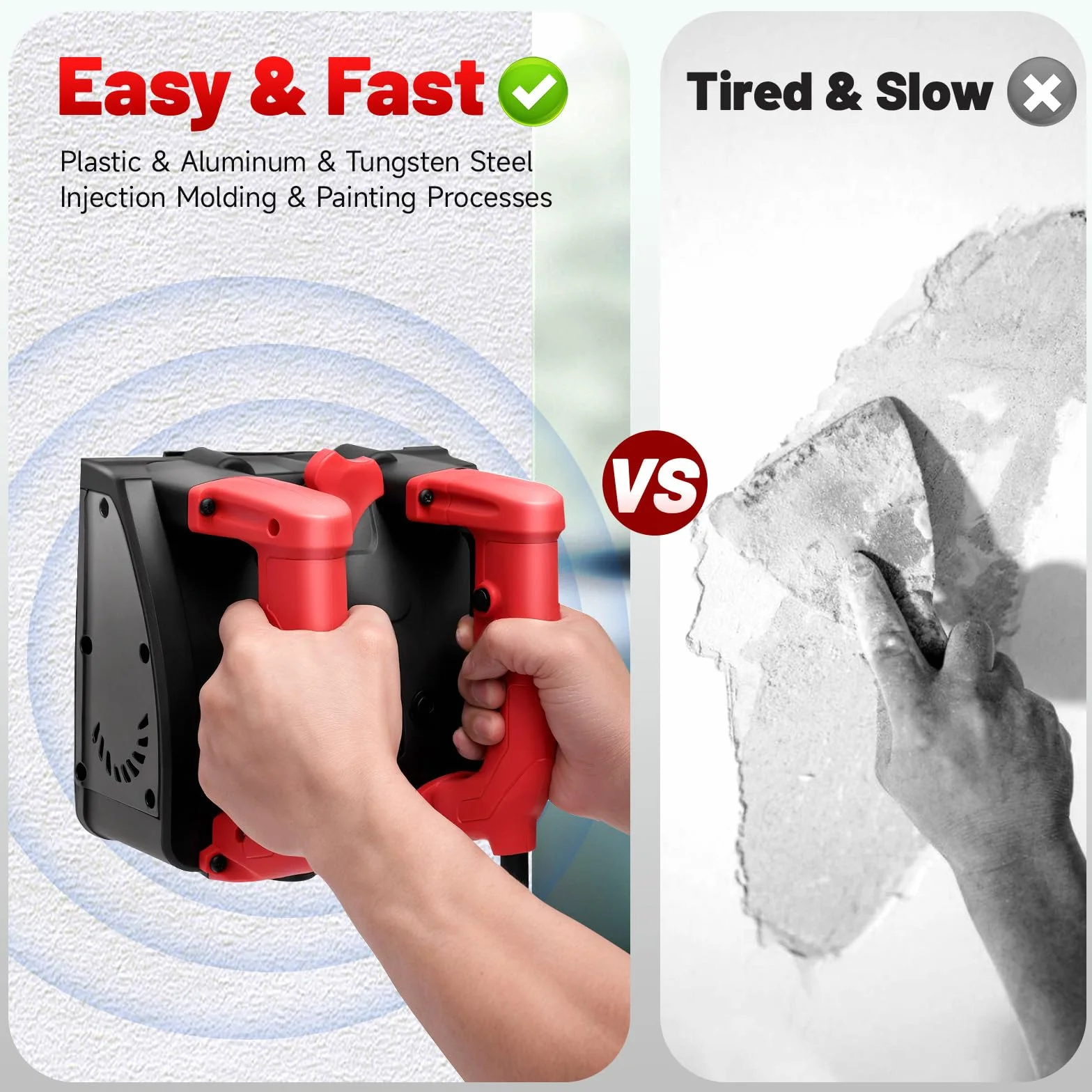 Piallatrice da parete e fresa per calcestruzzo, 1200 W, elettrica – Fresa per ristrutturazione con profondità di lavoro regolabile di 1 – 4 mm, 4000 giri/min, fresa per intonaco, fresa per muri