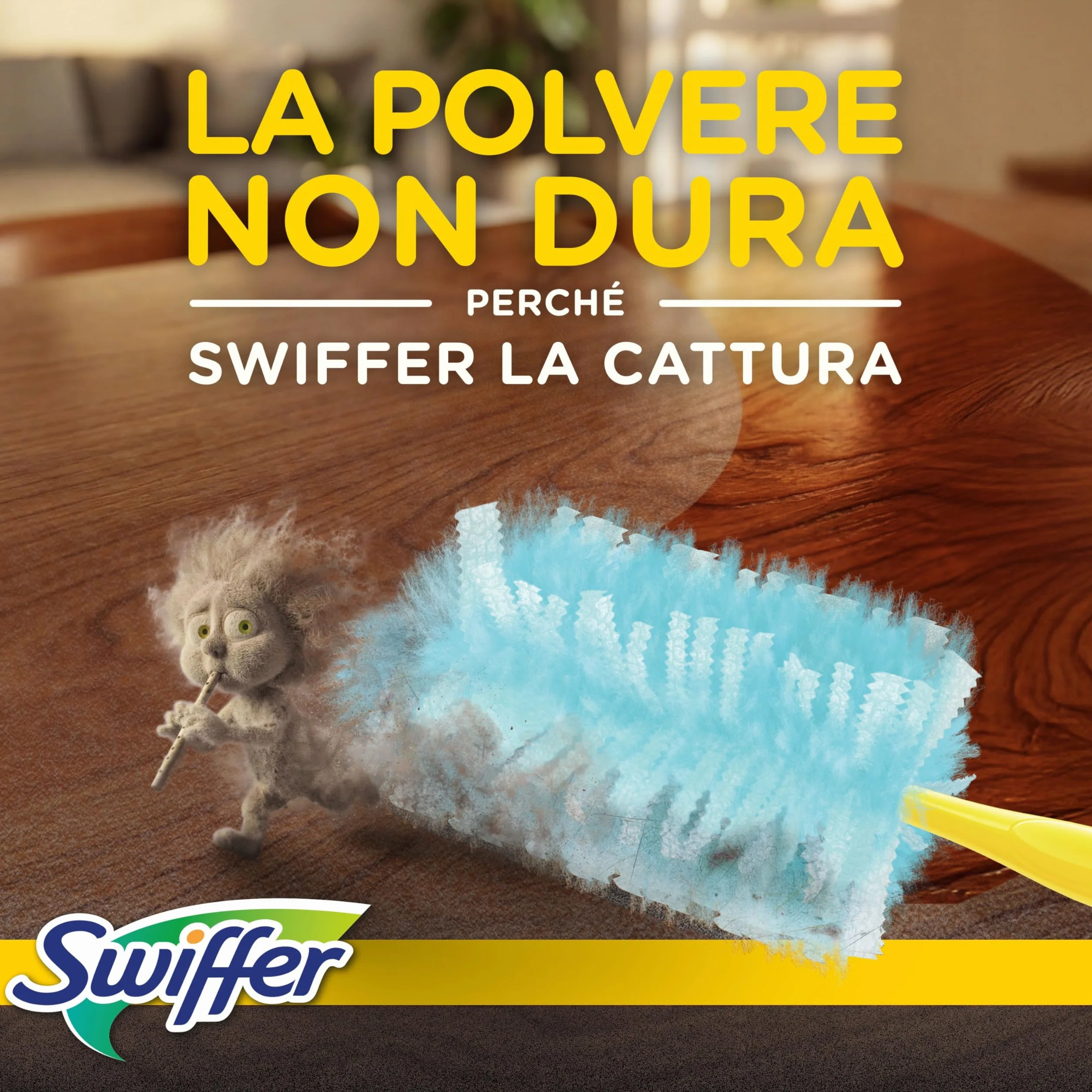 Swiffer Duster Piumini Cattura Polvere Giga Formato 45 Piumini