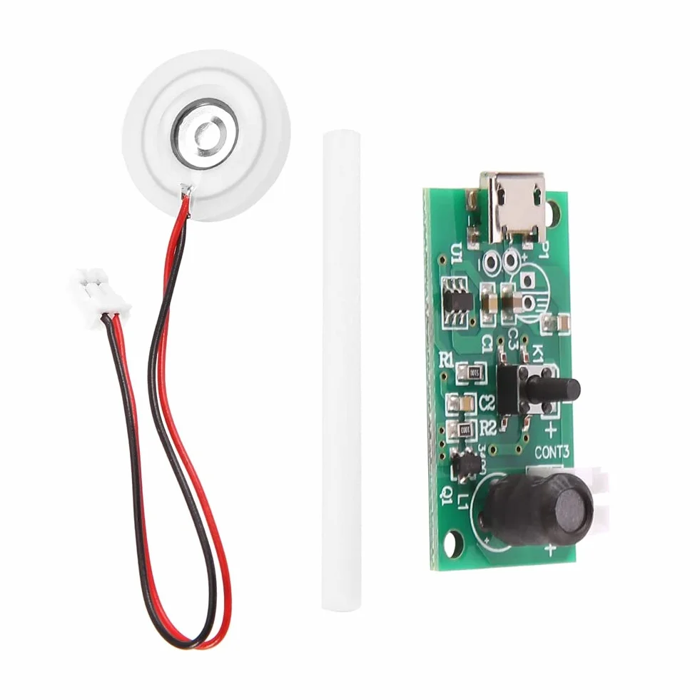4PZ 20MM Ultrasonic Mist Maker Fogger Atomizzatore Trasduttore Pellicola Piastra Accessori Umidificatore Guarnizione Gomma