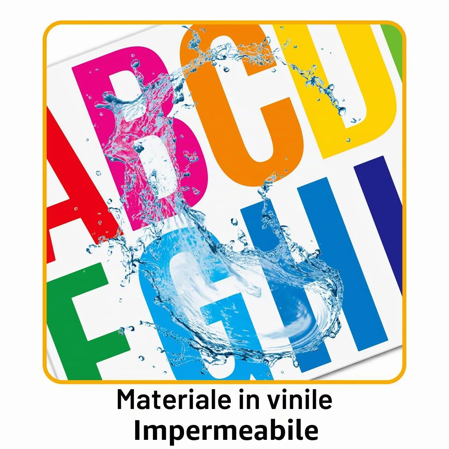 GETRICH 15 Fogli 10.3CM Lettere Adesive Grandi Lettere Autoadesive in Vinile Lettre Autocollantes,Lettere Adesive Grandi per Artigianato, Cassetta,Porta, Cassette Postali, Auto, Scrapbooking Bottiglia