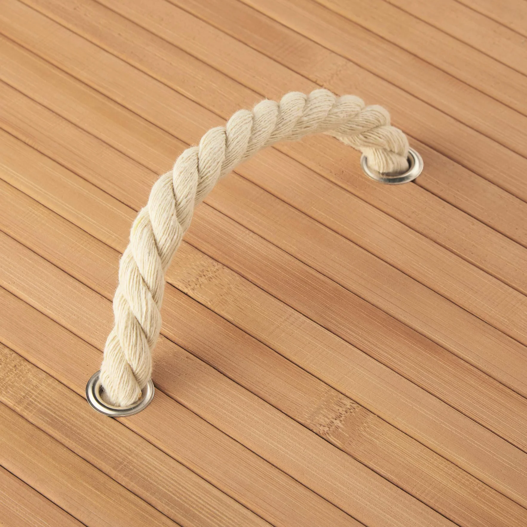 tectake® Cesto Portabiancheria, Sacco Rimovibile Lavabile, Porta Panni Sporchi Salvaspazio, Cestino Bagno, Cesto Biancheria Sporca, Grande Capienza, Design Pratico, Bambù - 100 L - Marrone