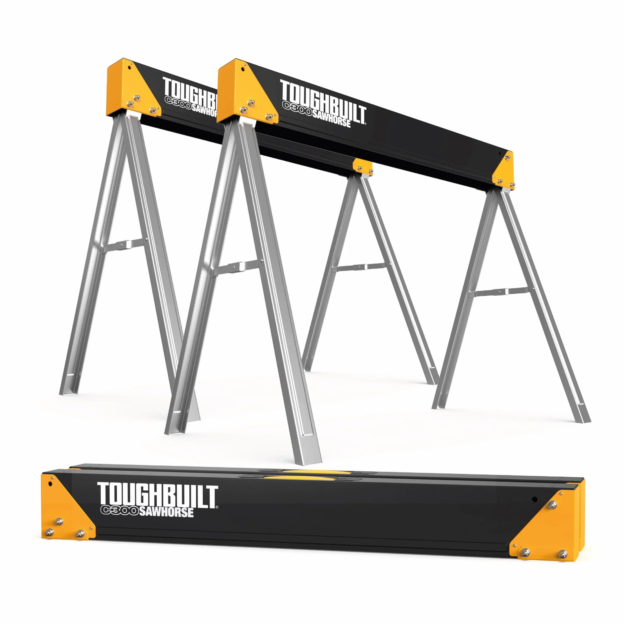 ToughBuilt 6625 Sawhorse Nero E Giallo