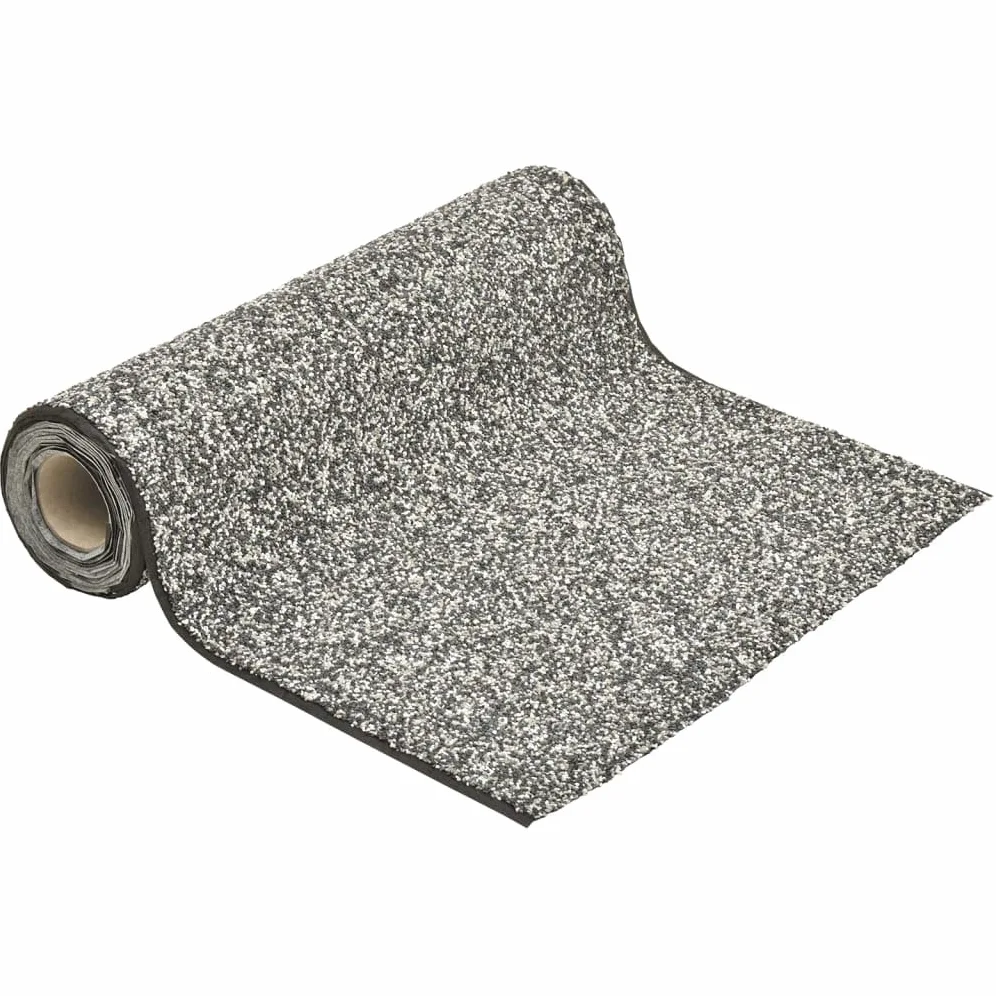 Pellicola di pietra grigia, 700 x 60 cm, per la progettazione di laghetti e ruscelli, resistente pellicola di ghiaia in polipropilene per il giardino