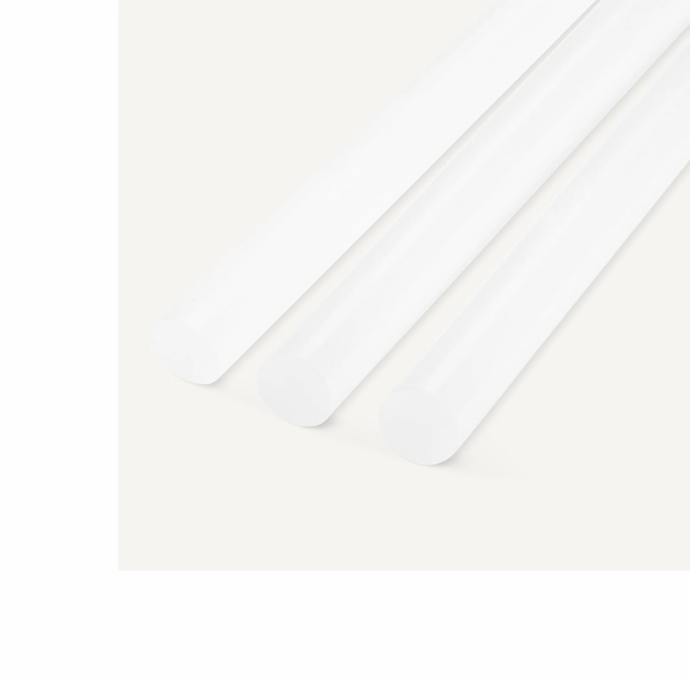 Amazon Basics Bastoncini di colla a caldo, formato mini (10,16 x 0,68 cm), confezione da 100, Trasparente