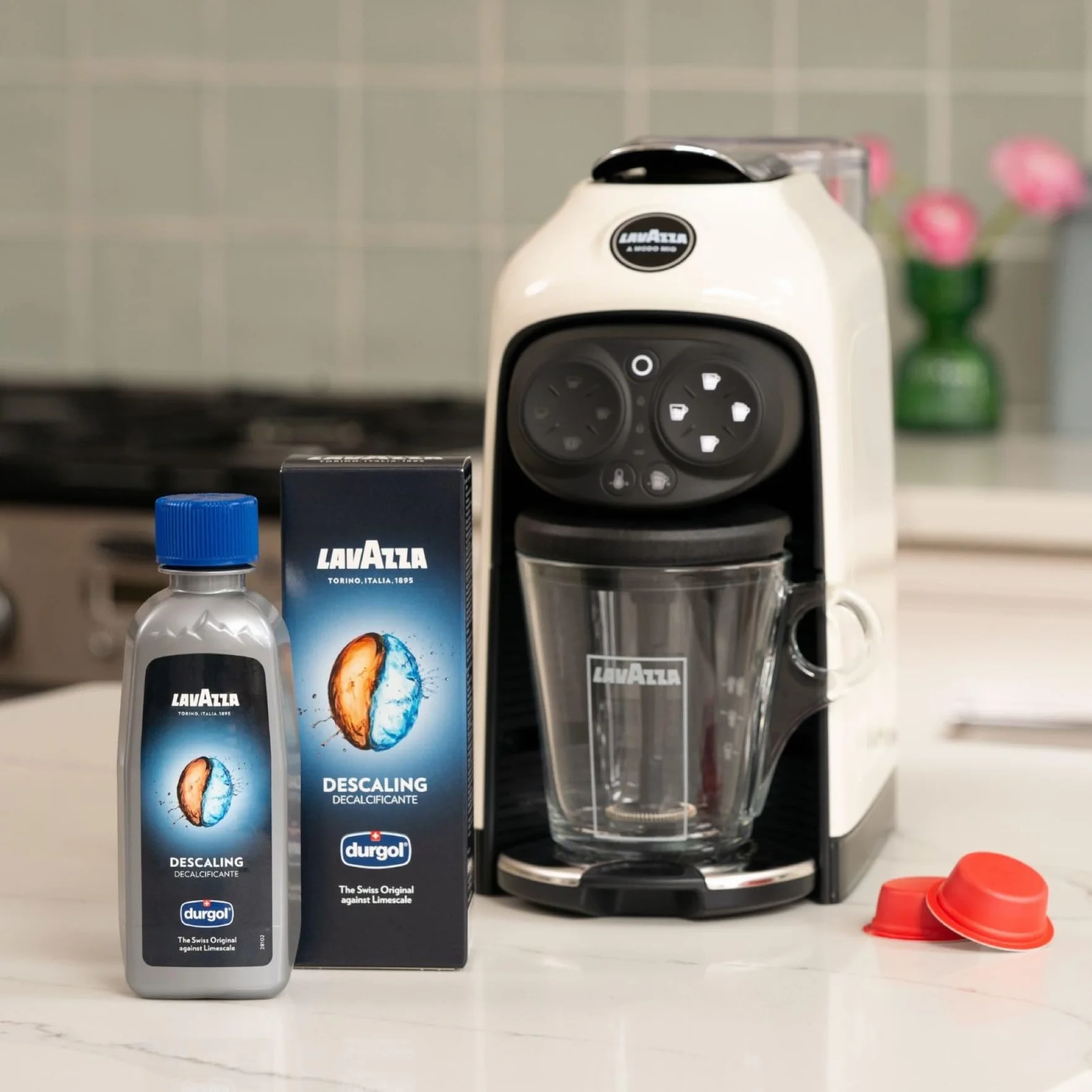 Lavazza A Modo Mio Liquido Decalcificante Per Macchine Caffè, 250 ml, Nero