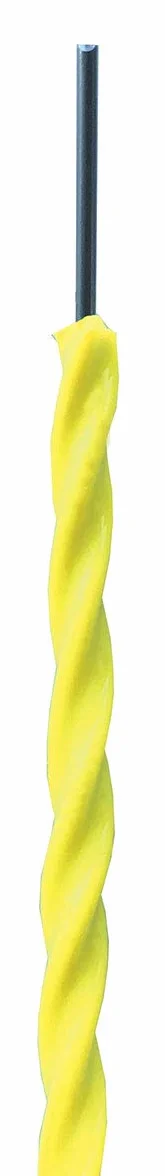 Arnocanali Snake Amf3.010 Sonda Spiralata Poliestere, 10 metri Ø 3 mm, Giallo