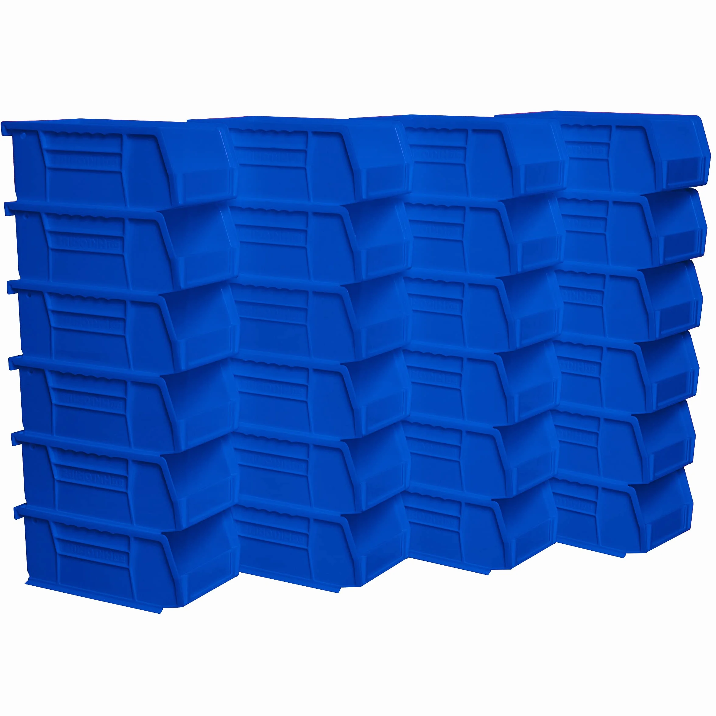 Akro-Mils 30220 AkroBins Plastic Storage Bins, 18,7 cm x 10,5 cm x 7,6 cm, Blue, 24-Pack