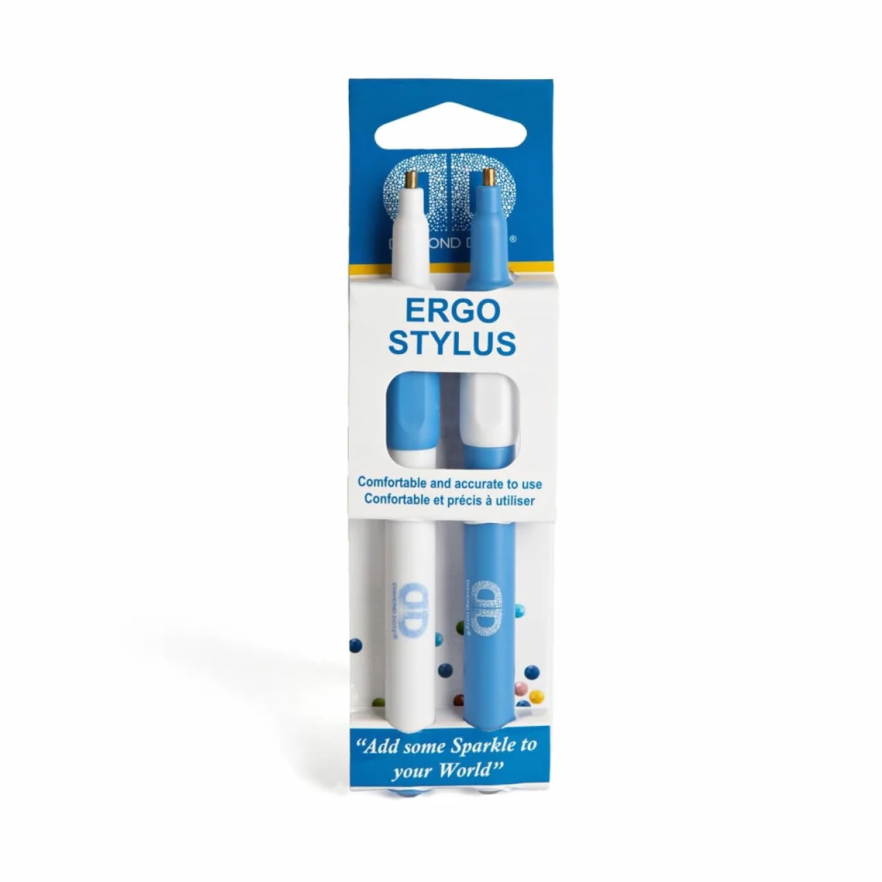 Pracht Creatives Hobby Freestyle Ergo Stylus-Set di 2, 2 applicatori ergonomici-Penne, Accessori per la creazione di creativi Diamond Dotz Designs