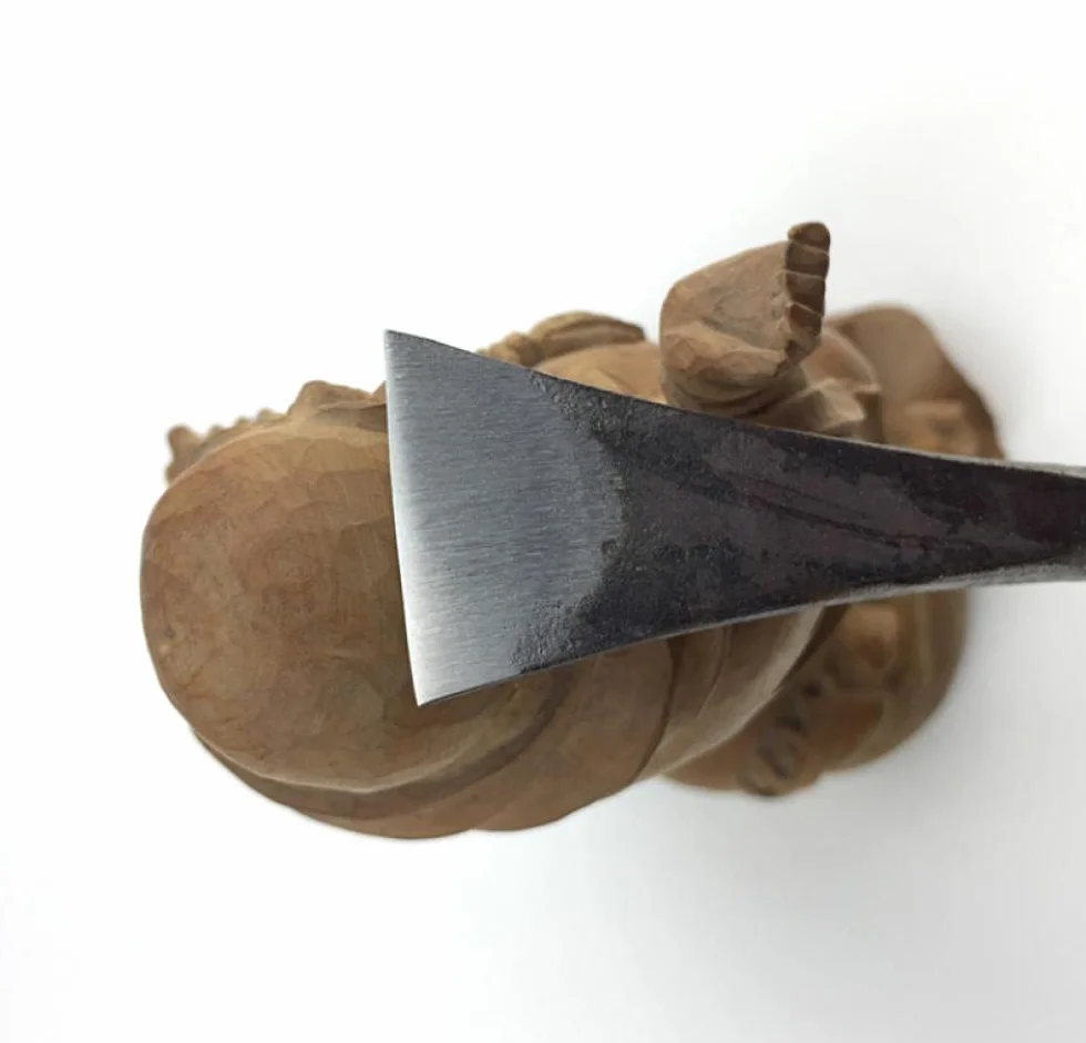 Sgorbie - Strumento Da Intaglio In Legno Per Lavorazione A Mano, Scolpito Grande Mezza Diamante Rotondo Poco Profondo